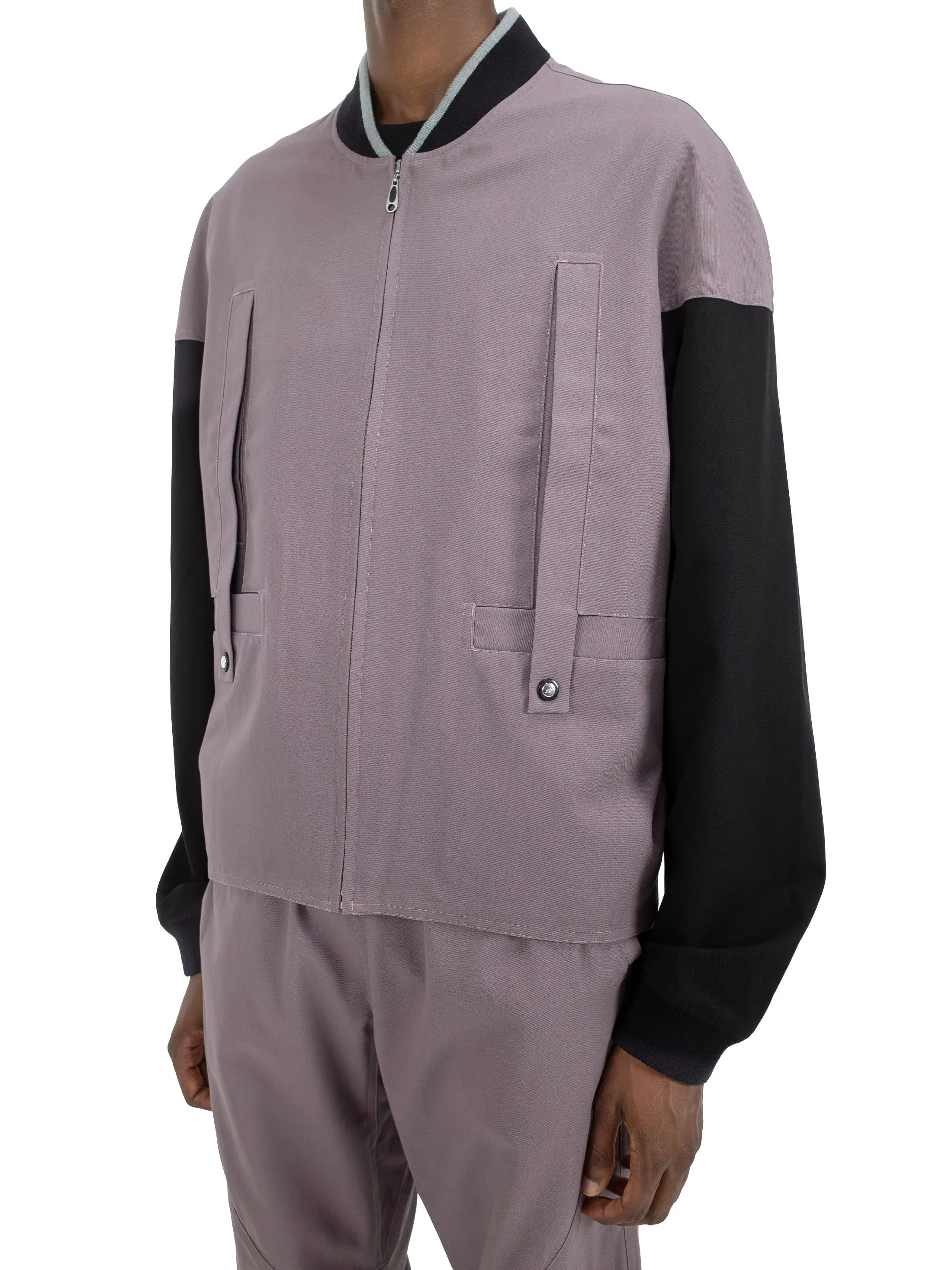KIKO KOSTADINOV LIATRISORY BOMBER PEWTER PURPLE
