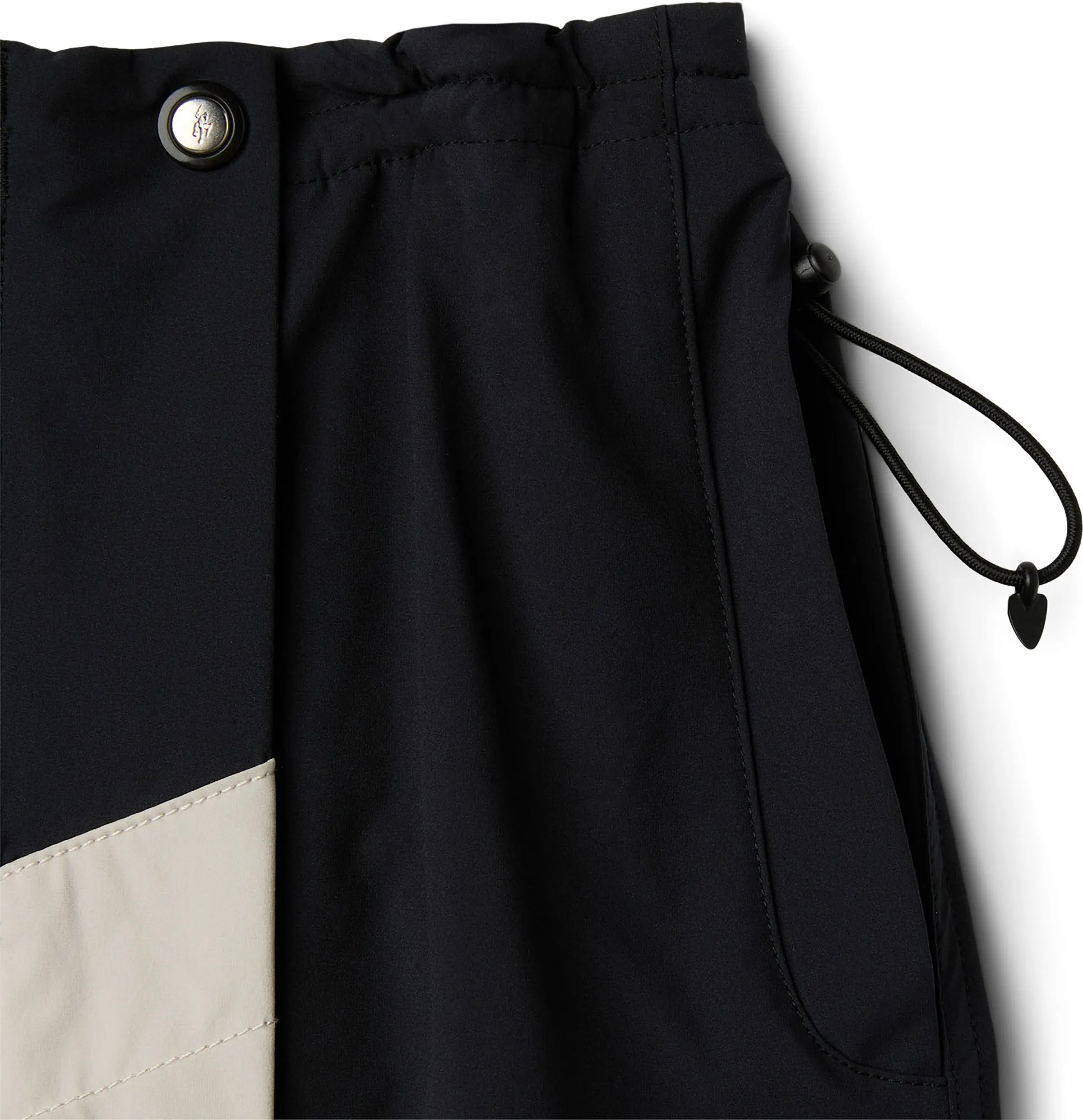 KIKO KOSTADINOV LIATRISORY WRAP SKIRT - ANTHRACITE/QUARTZ