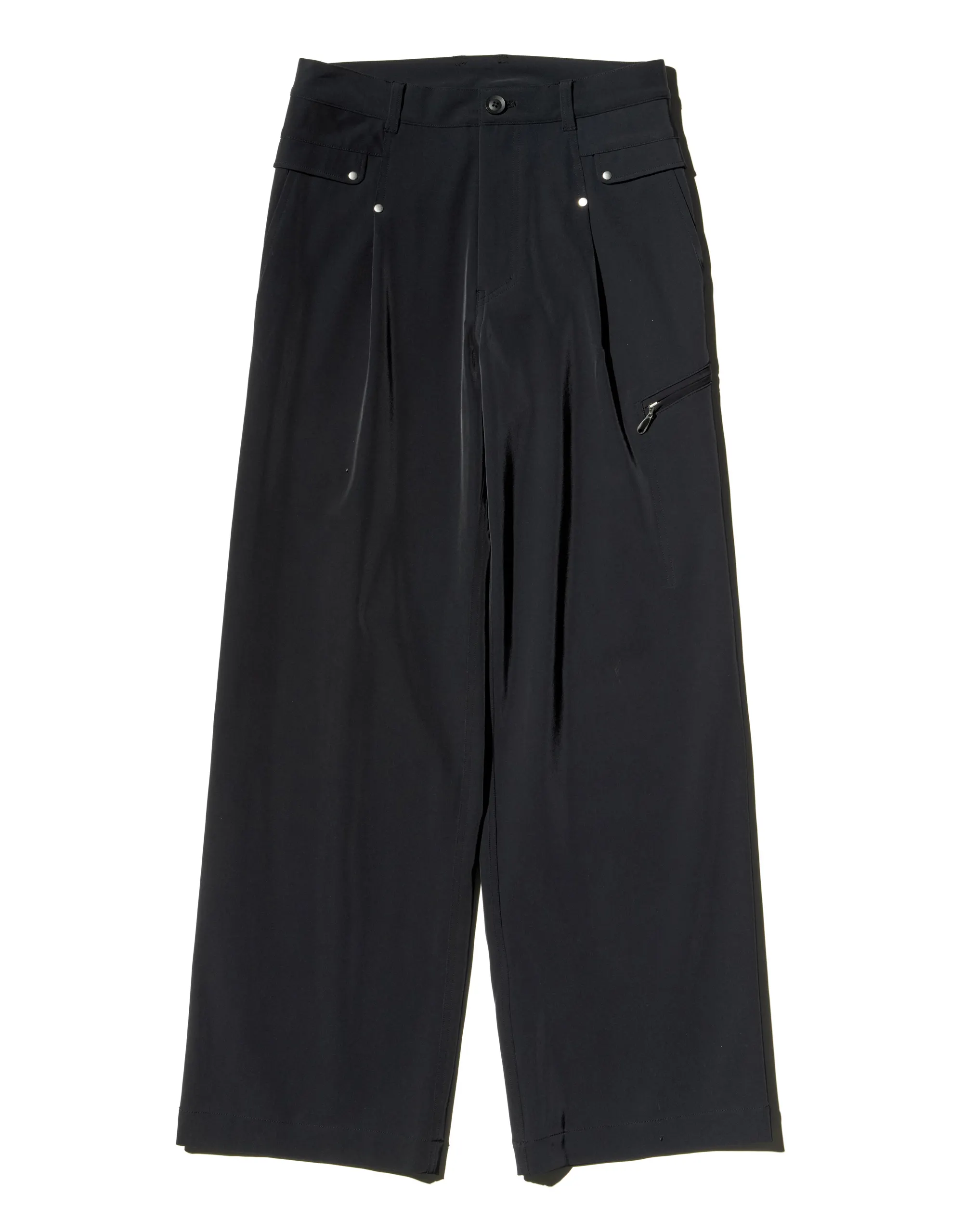 KIKO KOSTADINOV MIRBELIOIDS CARGO TROUSERS - BLACK
