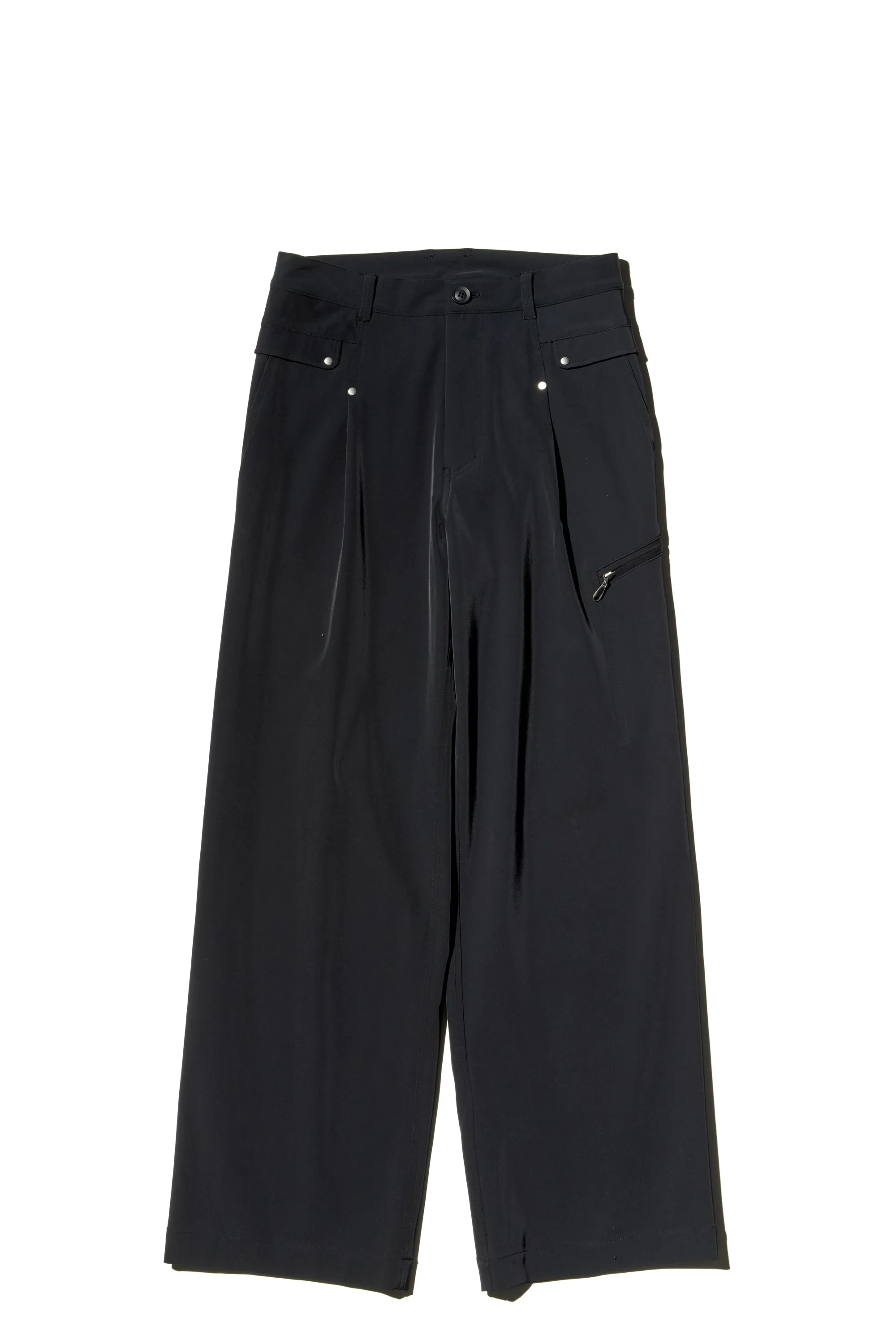 KIKO KOSTADINOV MIRBELIOIDS CARGO TROUSERS - BLACK