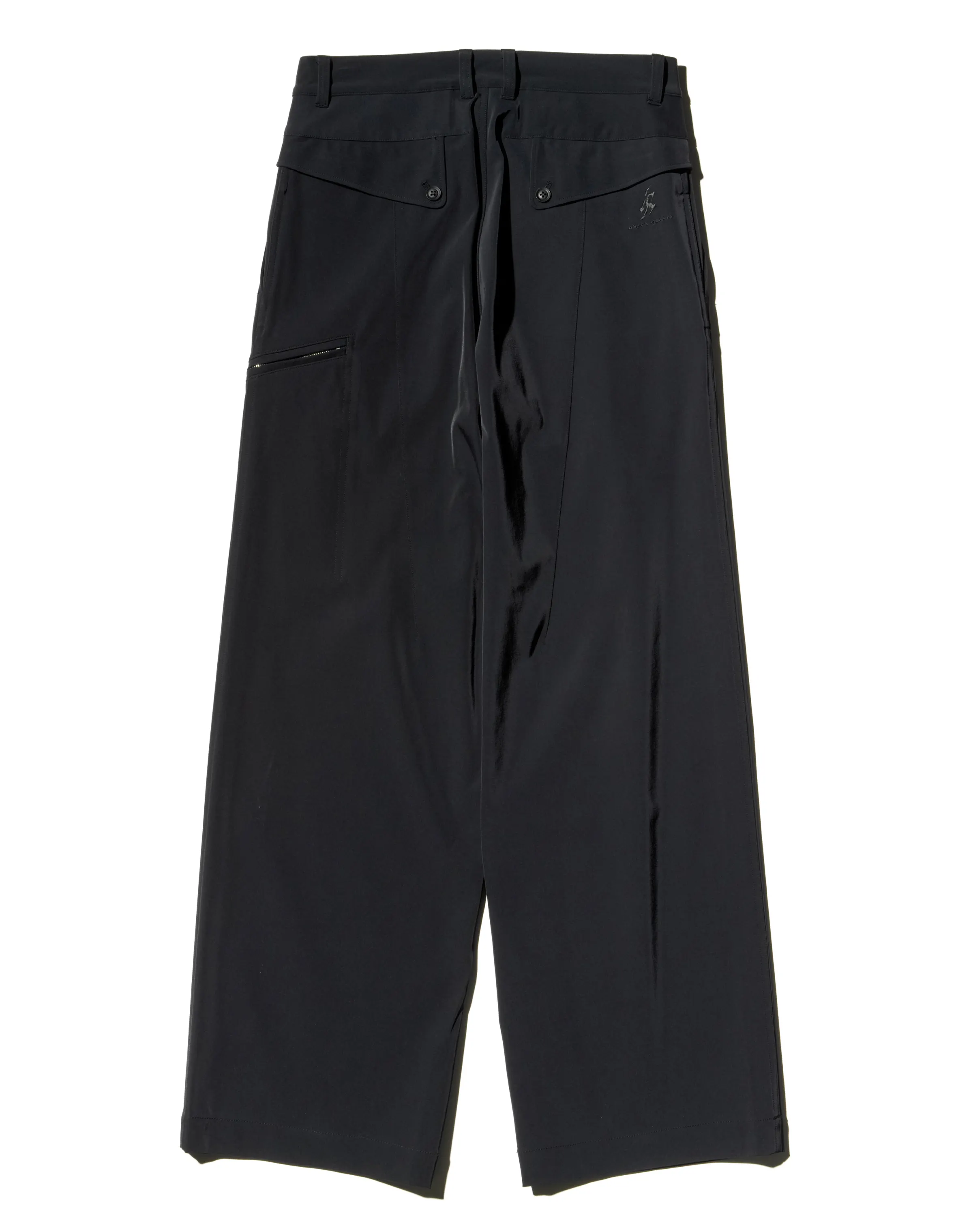 KIKO KOSTADINOV MIRBELIOIDS CARGO TROUSERS - BLACK