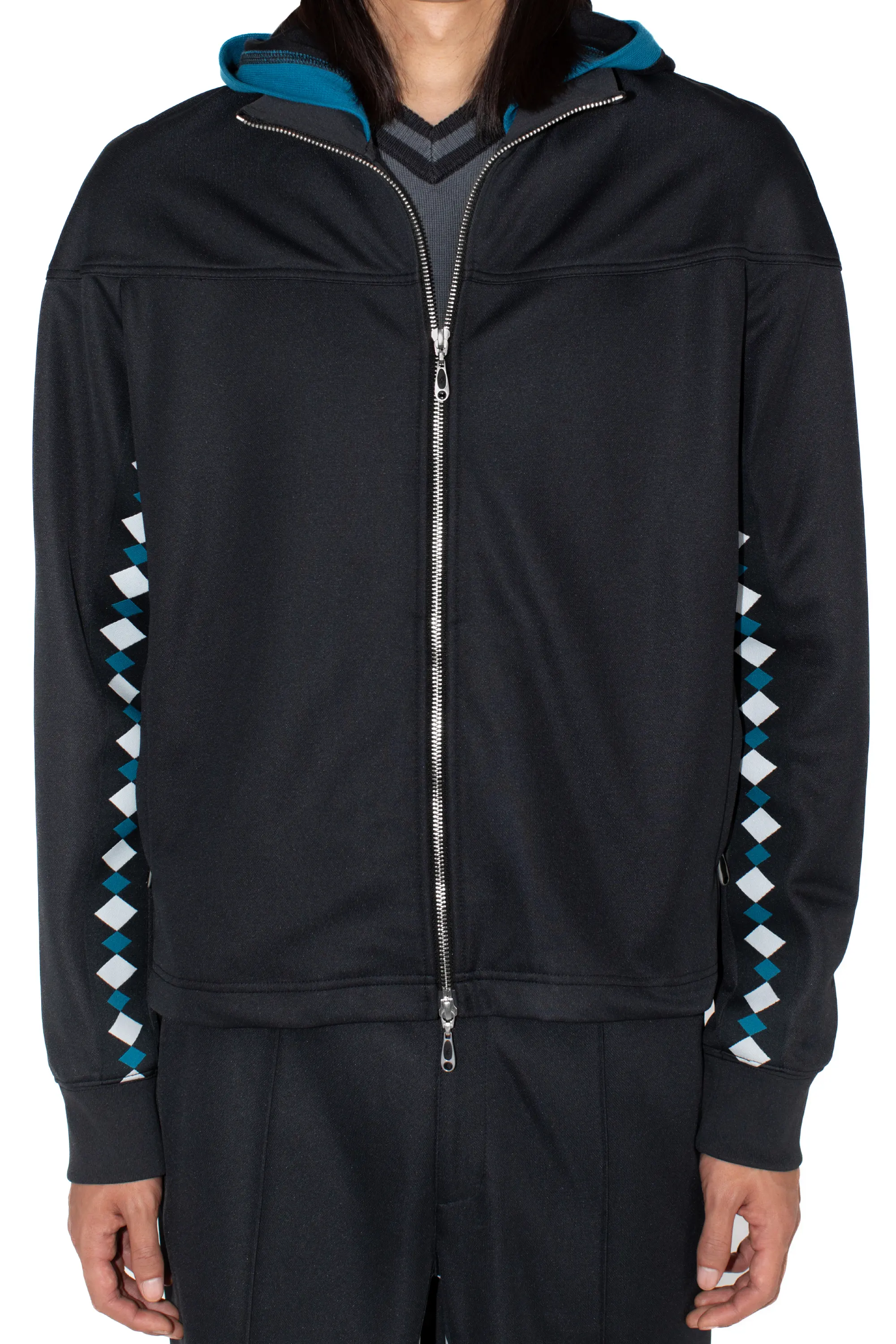 STYRAX TRACK JACKET - ANTHRACITE – KIKO KOSTADINOV