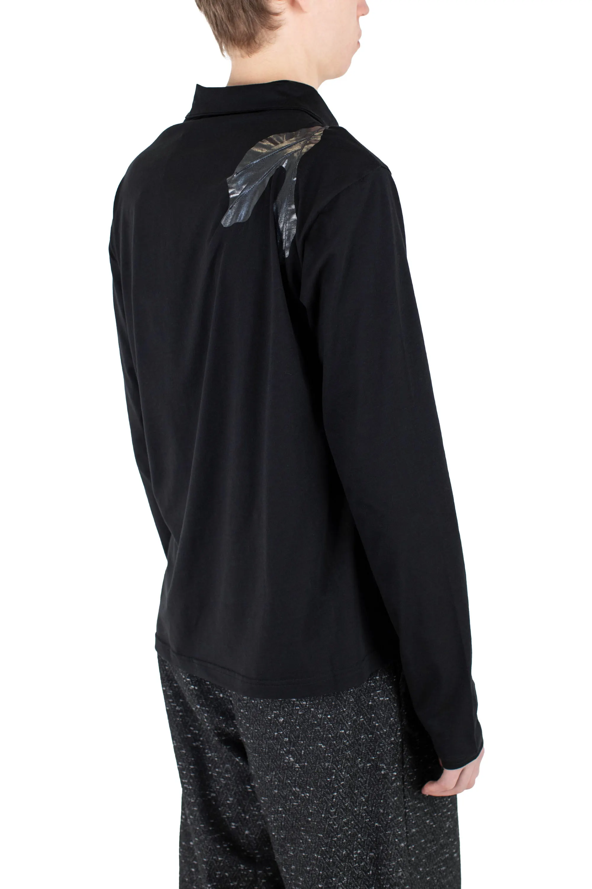 トップス kikokostadinov25ssALECK-DARTJERSEYJACKET ALEC K-DART JERSEY JACKET - BLACK – KIKO KOSTADINOV