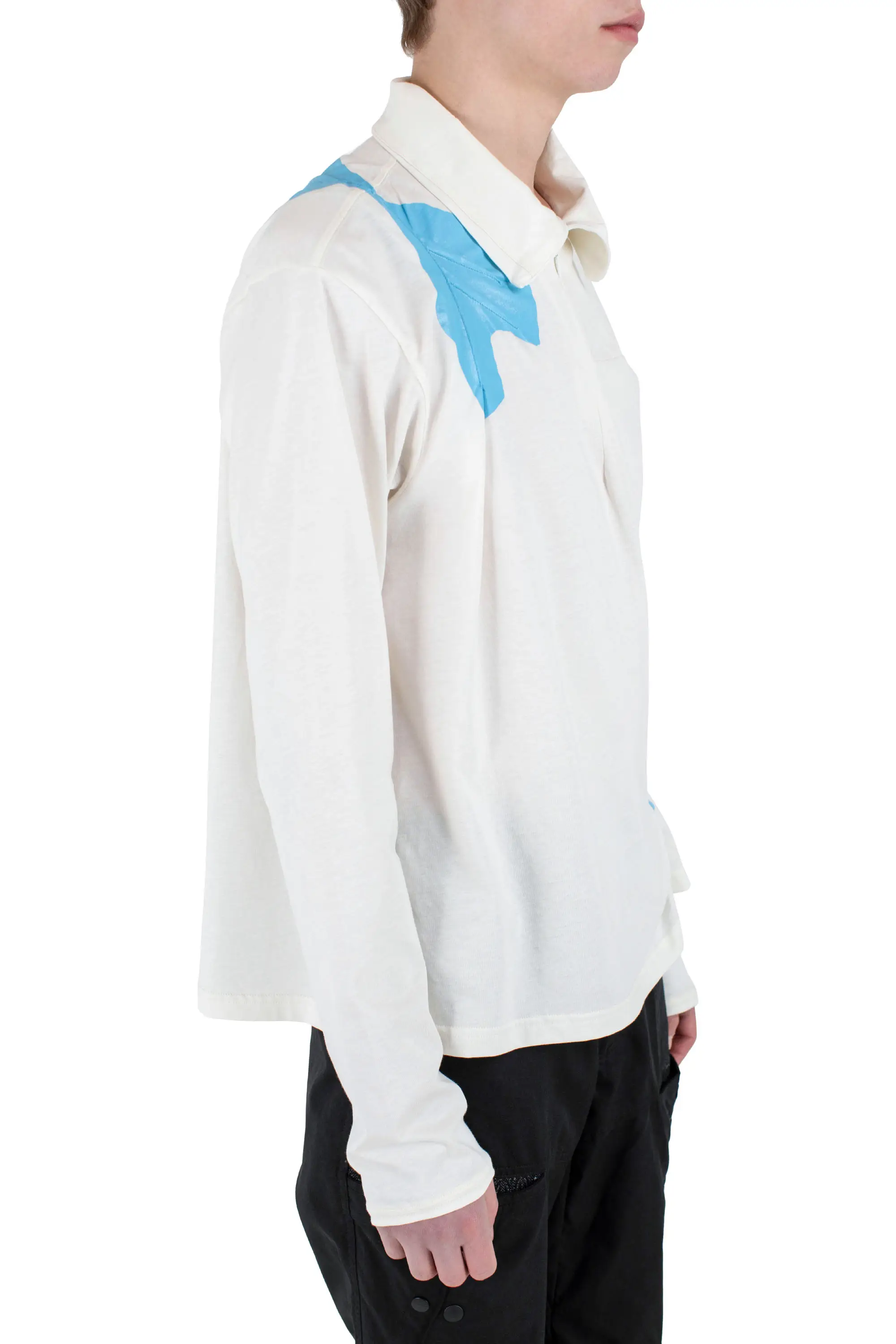 KIKO KOSTADINOV ALEC K-DART PULLOVER - OFF WHITE