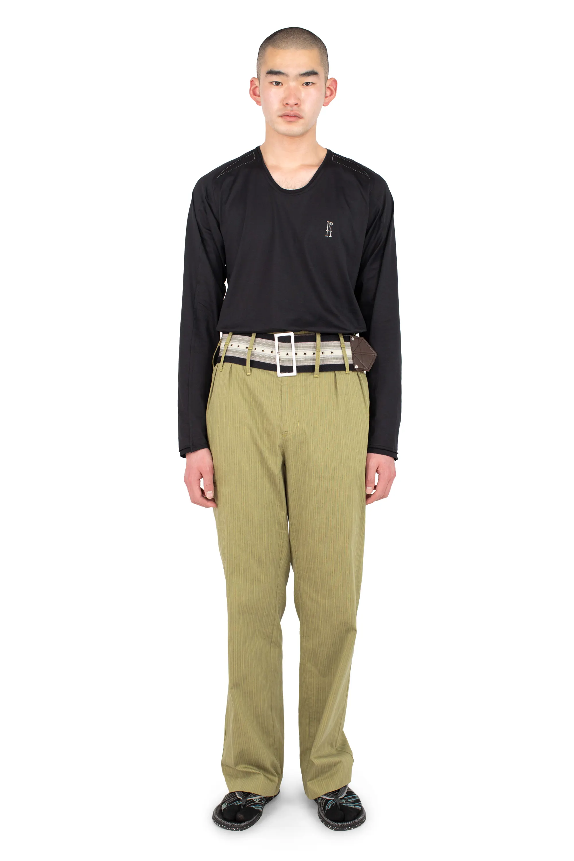 KIKO KOSTADINOV ASTRO LONG SLEEVE TOP - BLACK