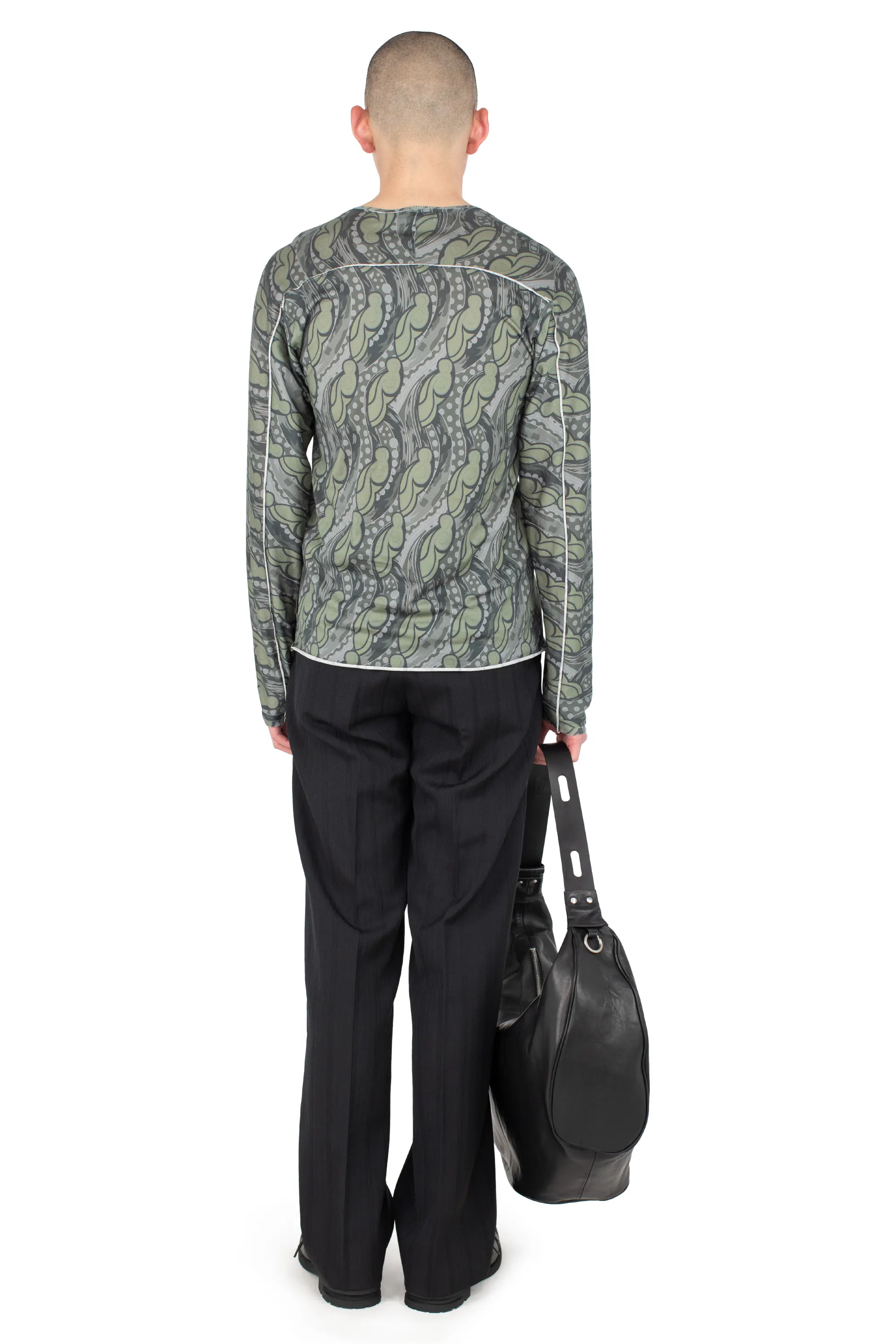 KIKO KOSTADINOV ASTRO LONG SLEEVE TOP - SAGE