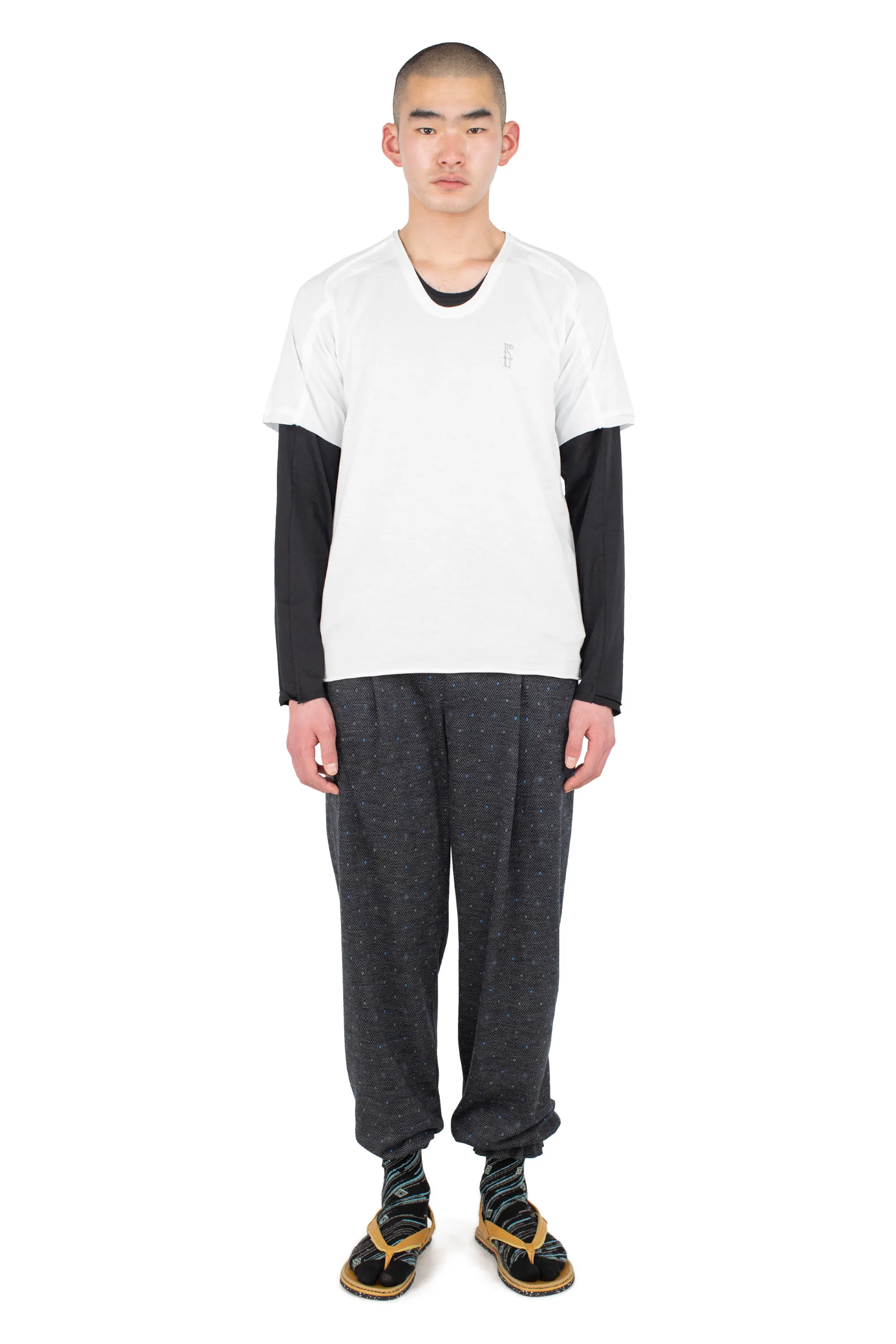 KIKO KOSTADINOV ASTRO SHORT SLEEVE TOP - WHITE