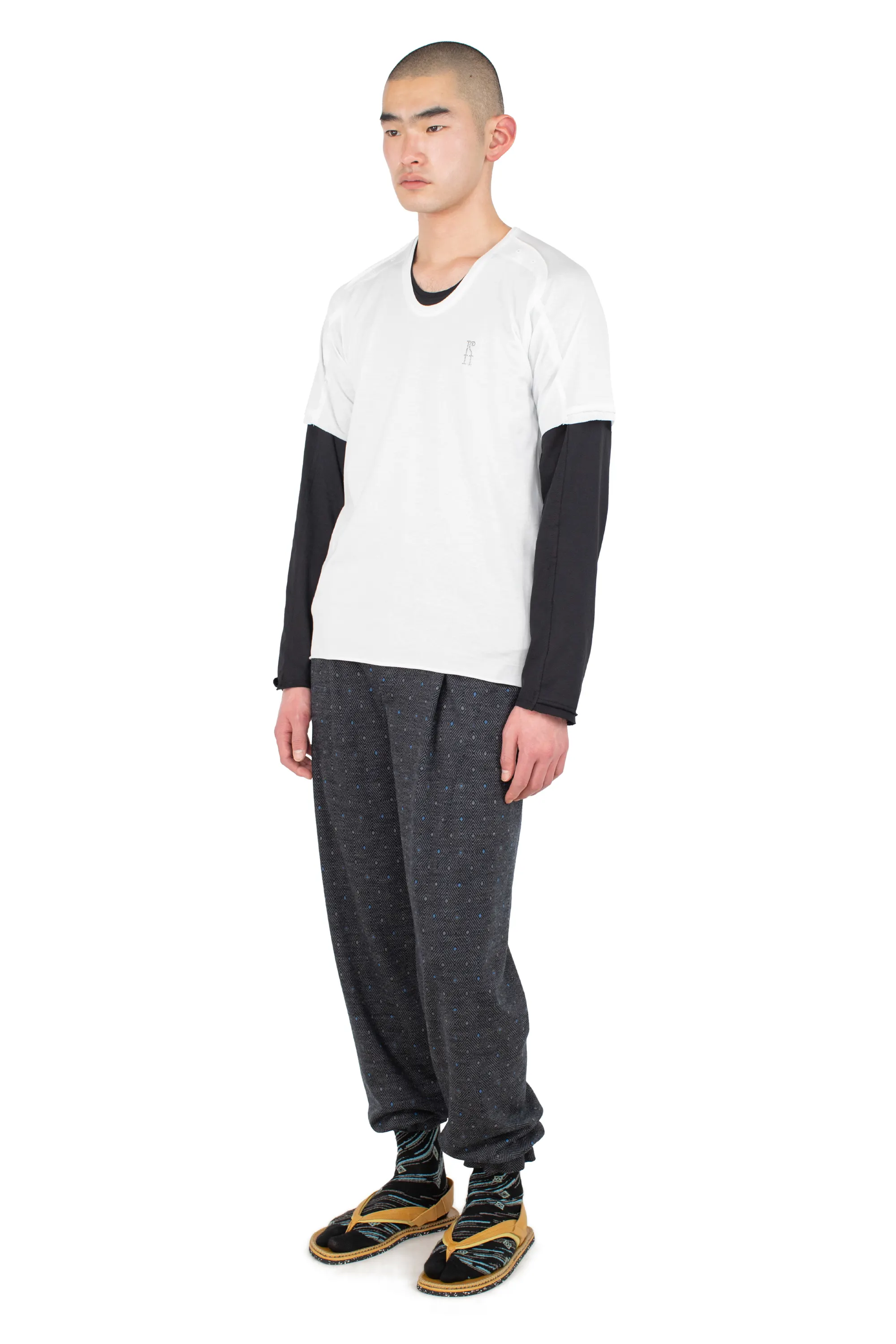 KIKO KOSTADINOV ASTRO SHORT SLEEVE TOP - WHITE