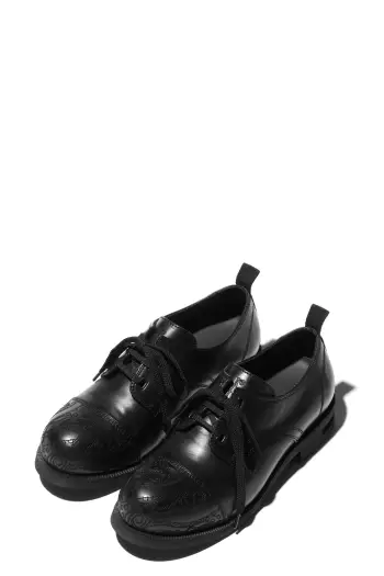 KIKO KOSTADINOV ATRO LACE UPS - SOOT BLACK
