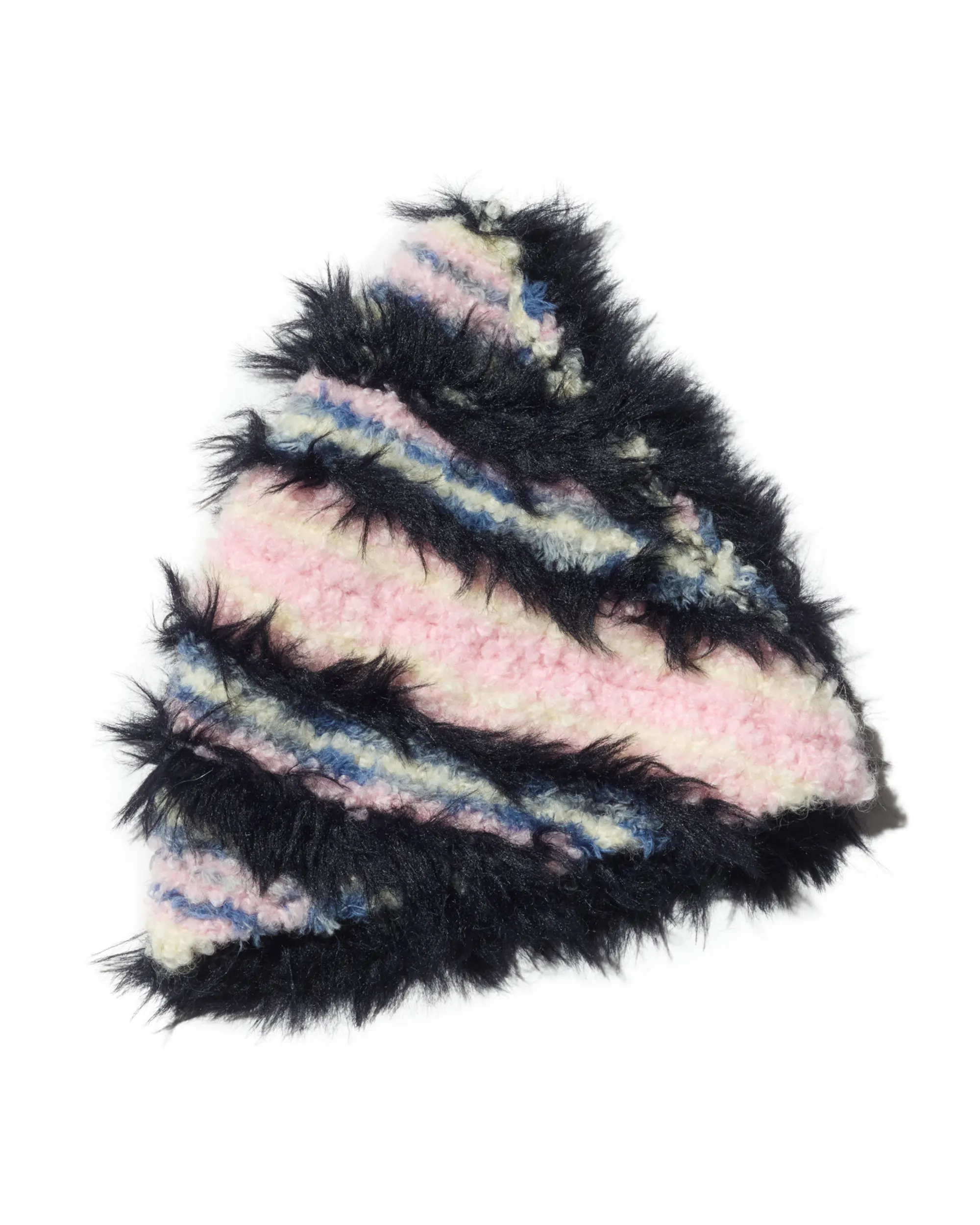 KIKO KOSTADINOV CHEVRON KNIT HAT - SKY BLUE