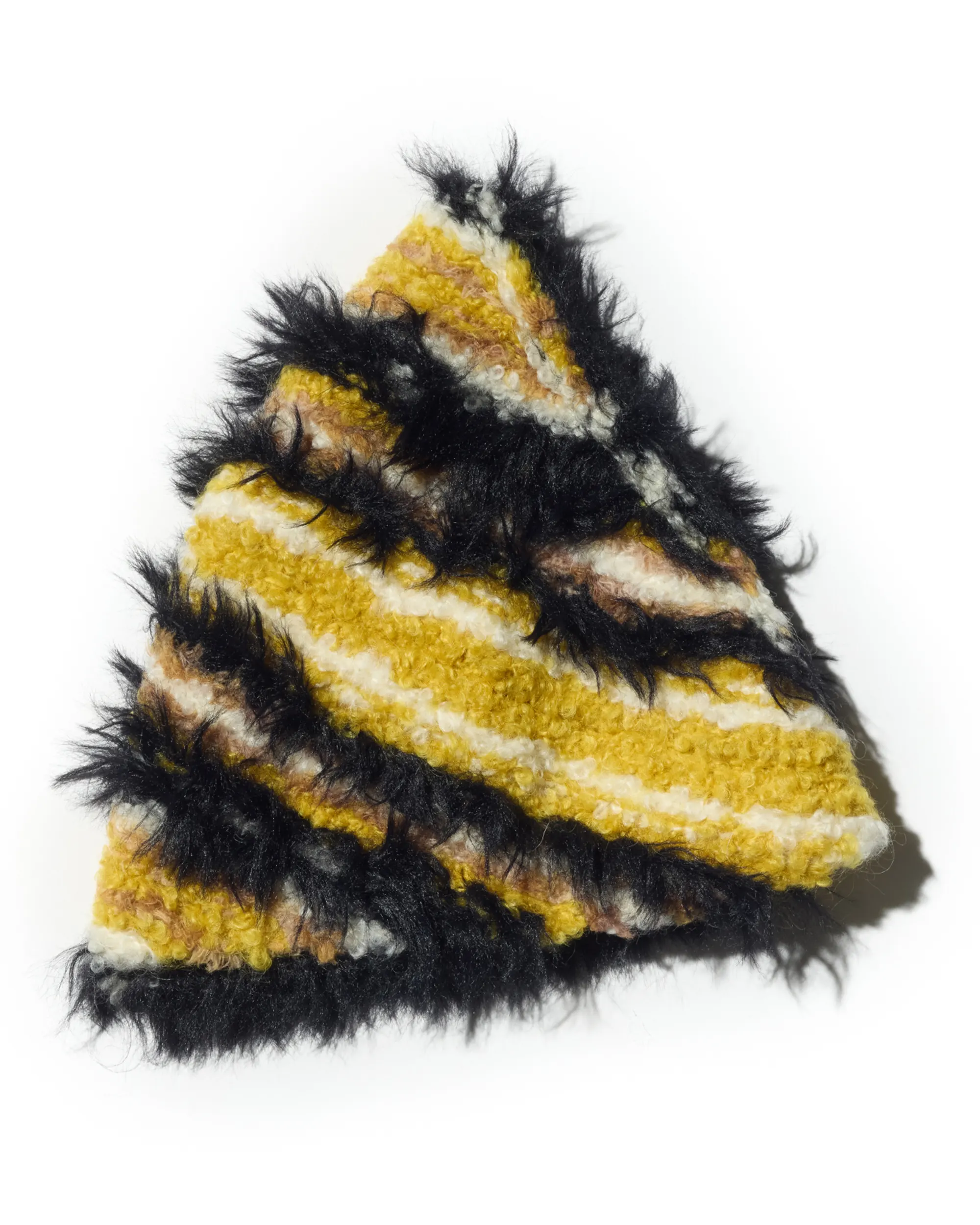 KIKO KOSTADINOV CHEVRON KNIT HAT - SUNSHINE YELLOW