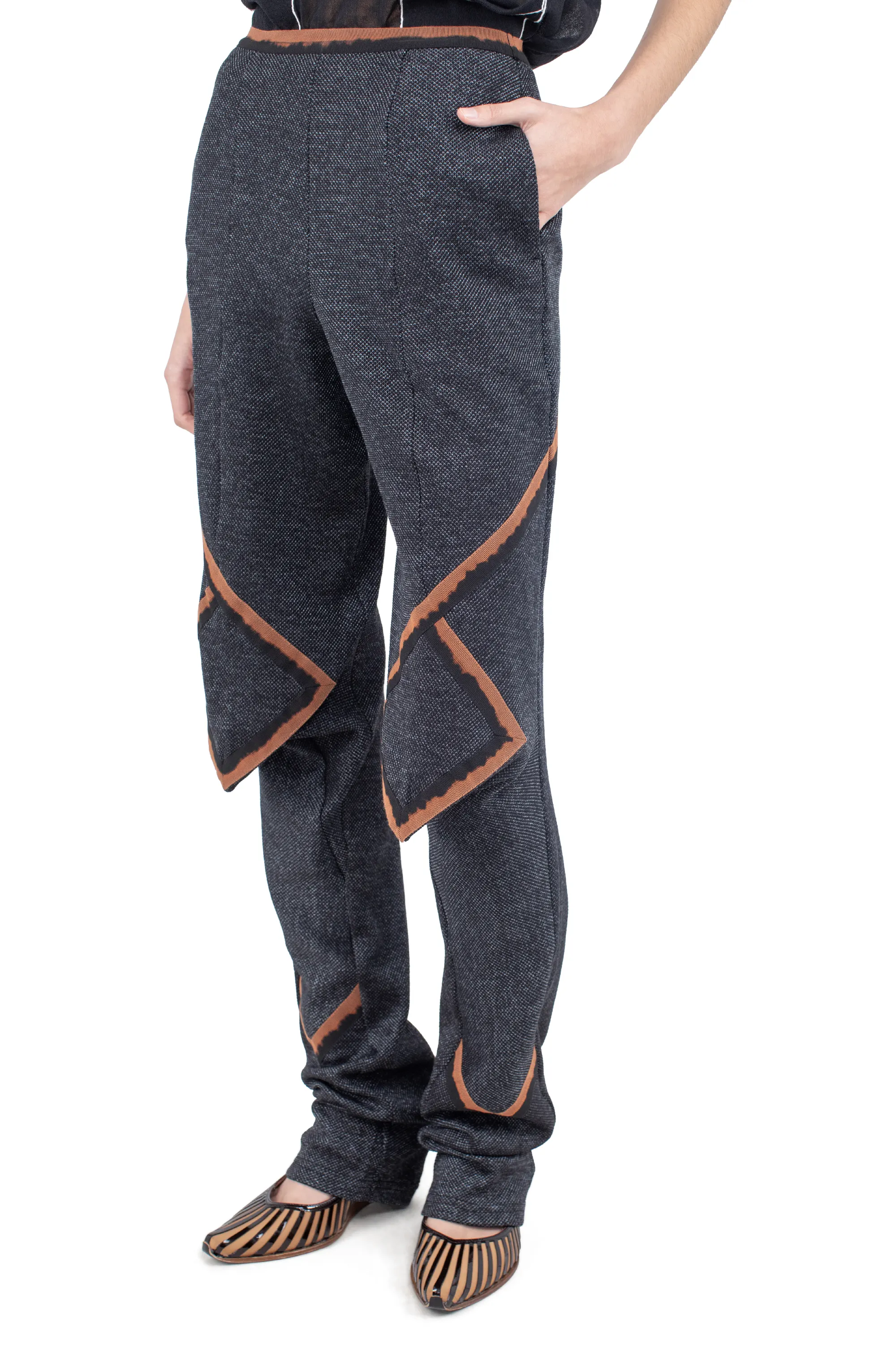 KIKO KOSTADINOV COMPASS JERSEY TROUSER - ABYSS BLACK
