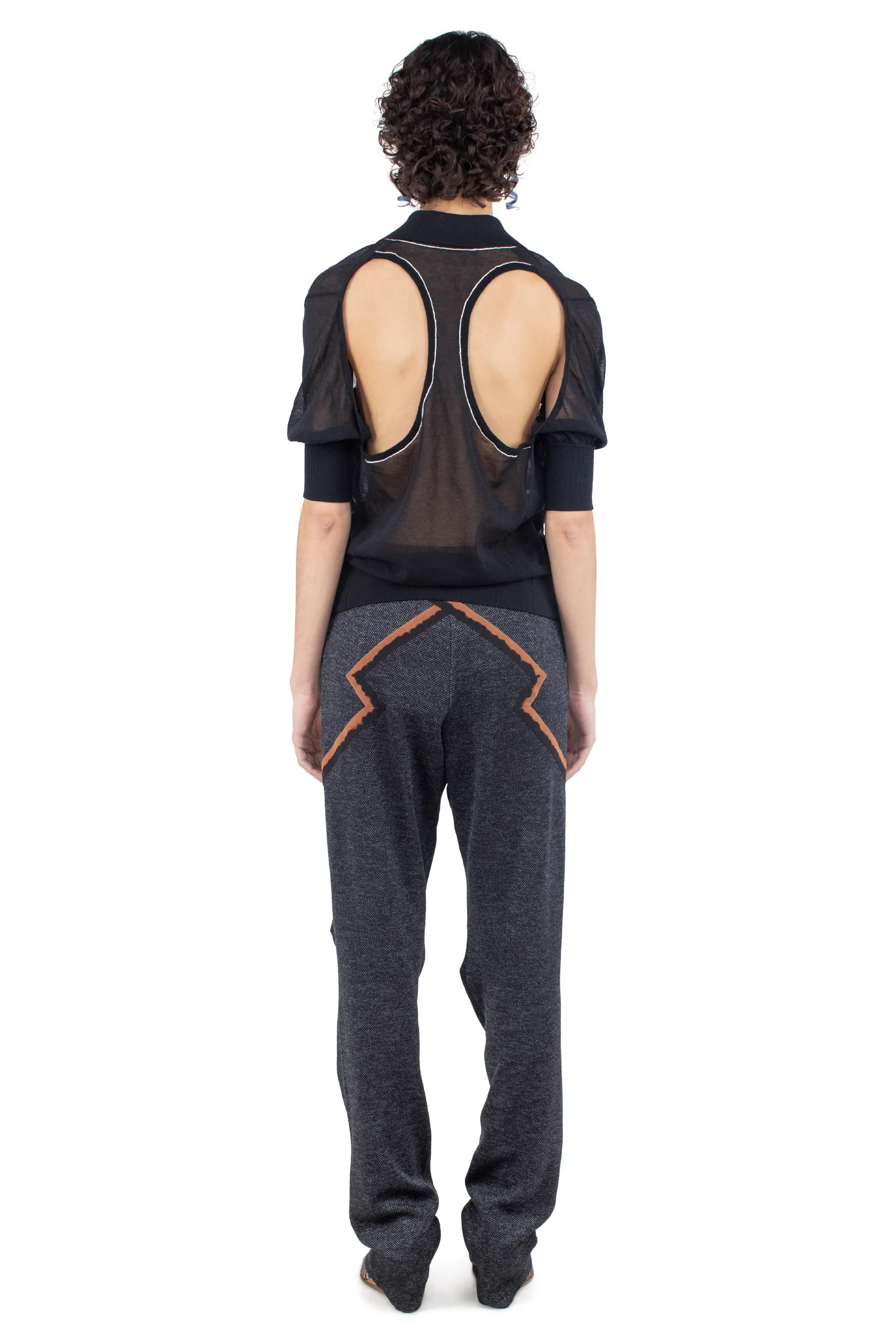 KIKO KOSTADINOV COMPASS JERSEY TROUSER - ABYSS BLACK