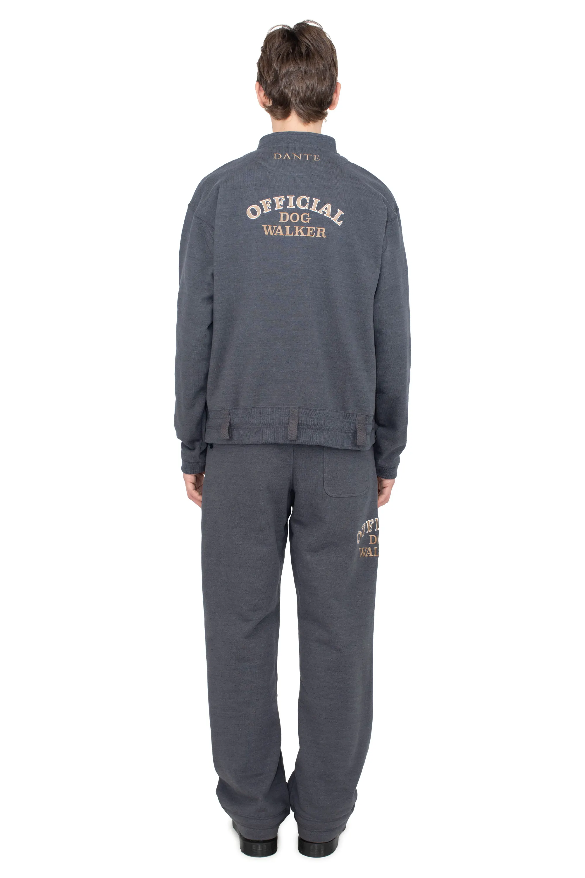 KIKO KOSTADINOV DANTE DOG WALKER SWEATER - GREY