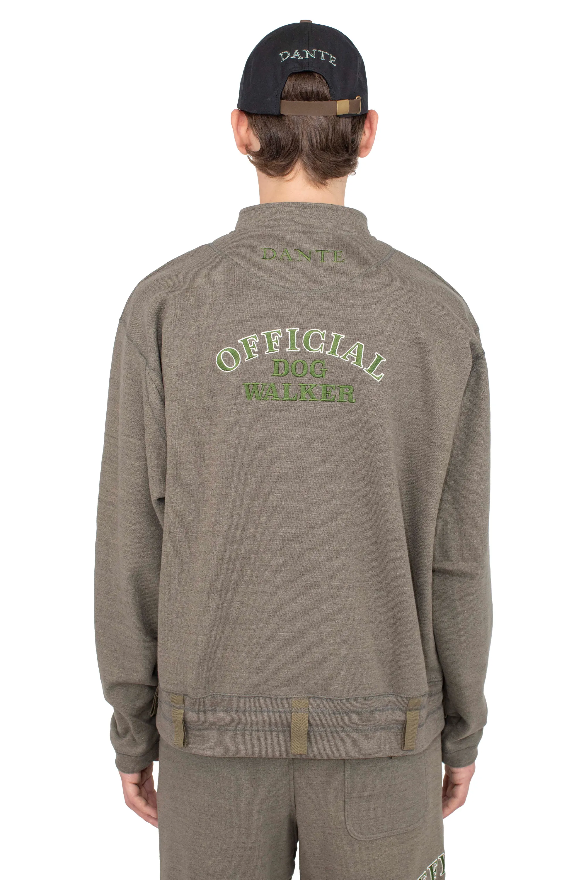 KIKO KOSTADINOV DANTE DOG WALKER SWEATER - KHAKI