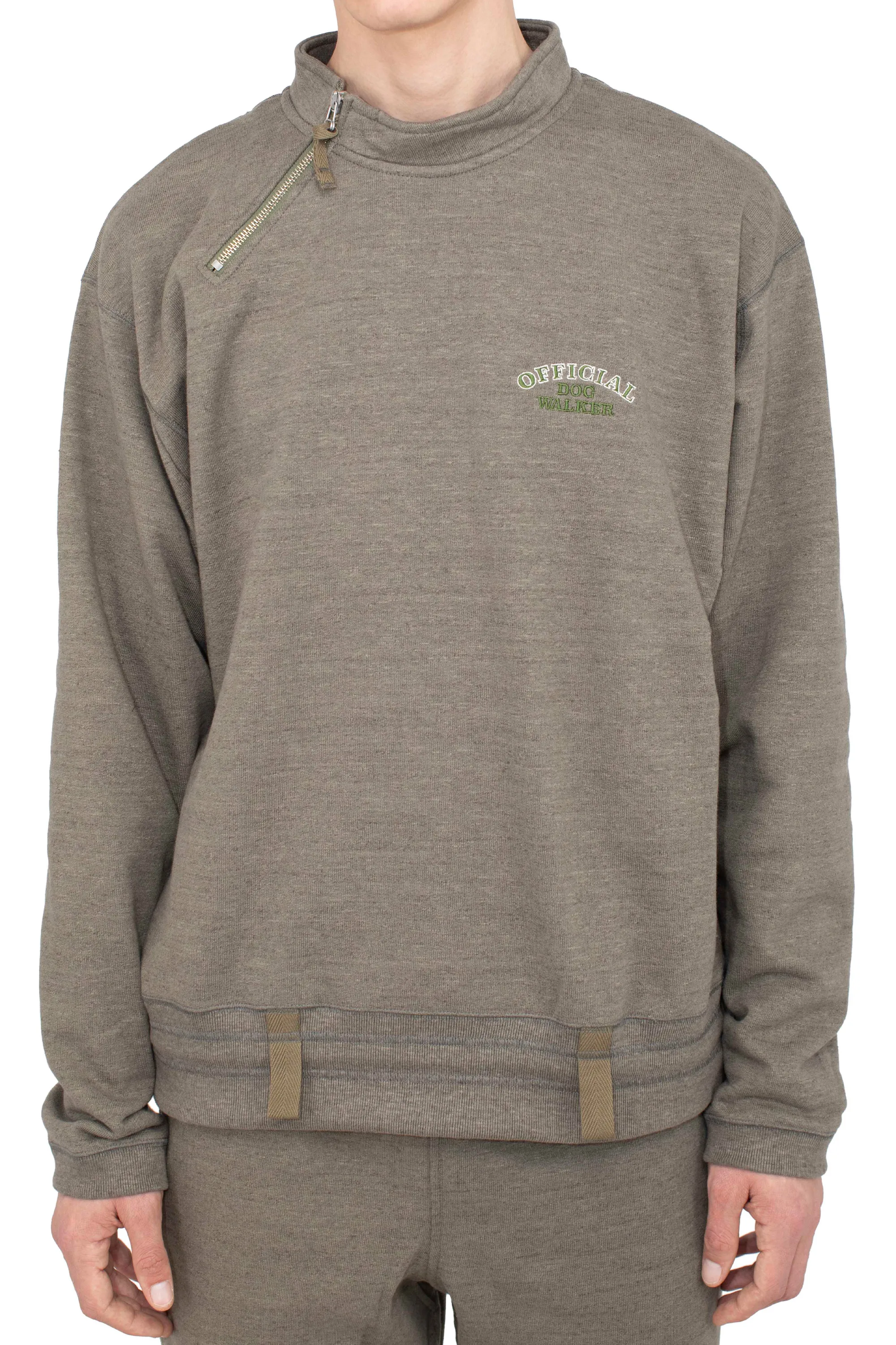 KIKO KOSTADINOV DANTE DOG WALKER SWEATER - KHAKI