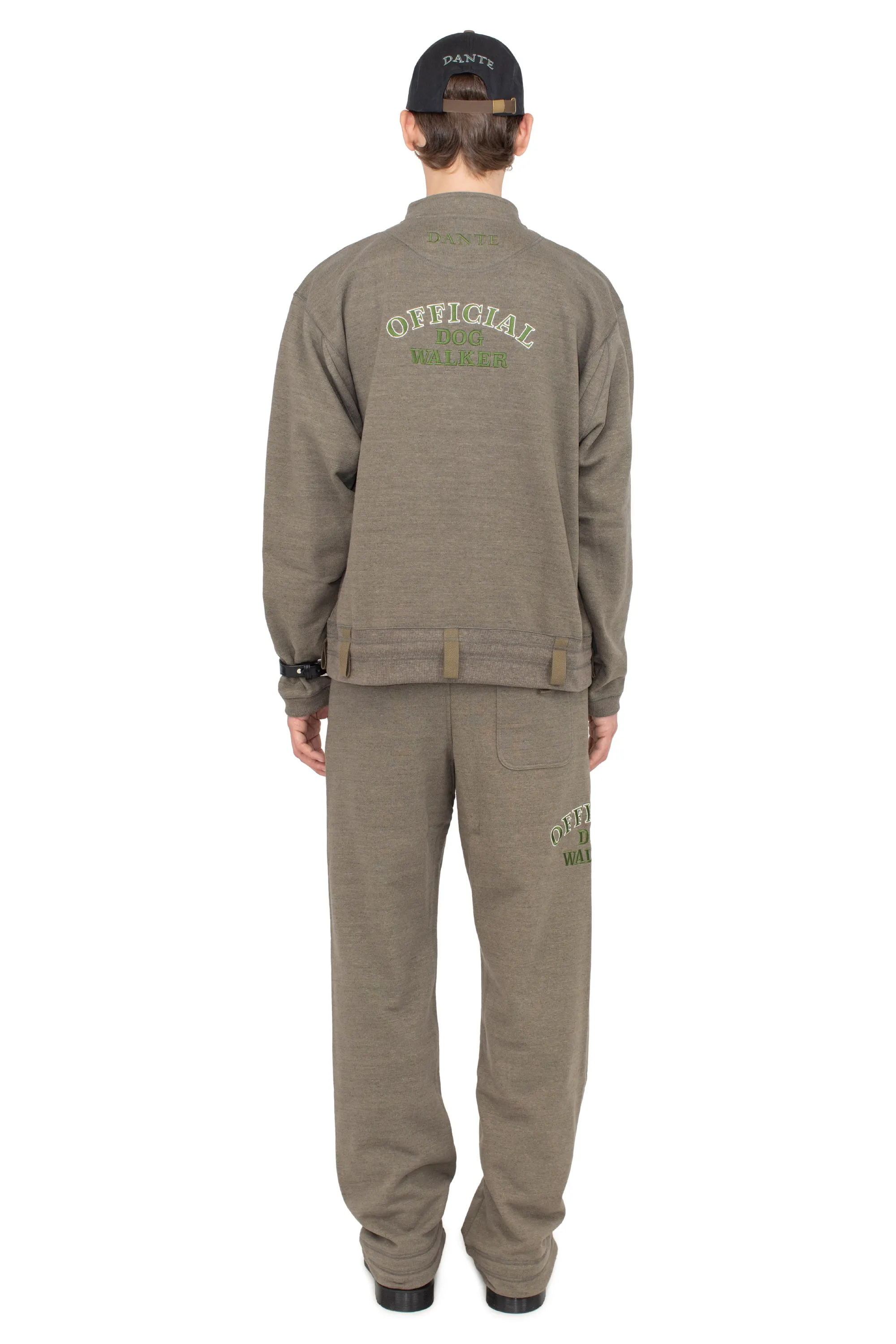 KIKO KOSTADINOV DANTE DOG WALKER SWEATER - KHAKI