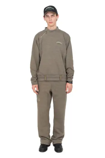 KIKO KOSTADINOV DANTE DOG WALKER SWEATER - KHAKI