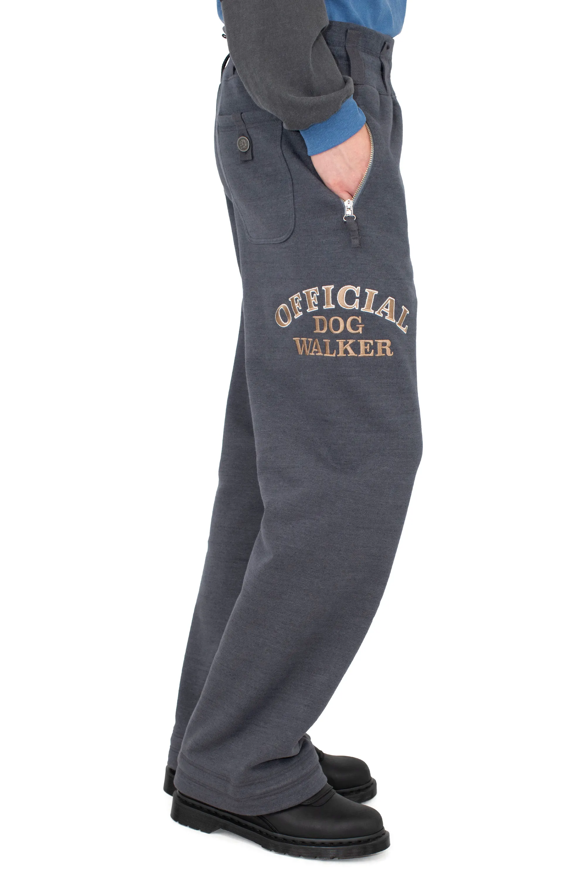 KIKO KOSTADINOV DANTE DOG WALKER TROUSER - GREY