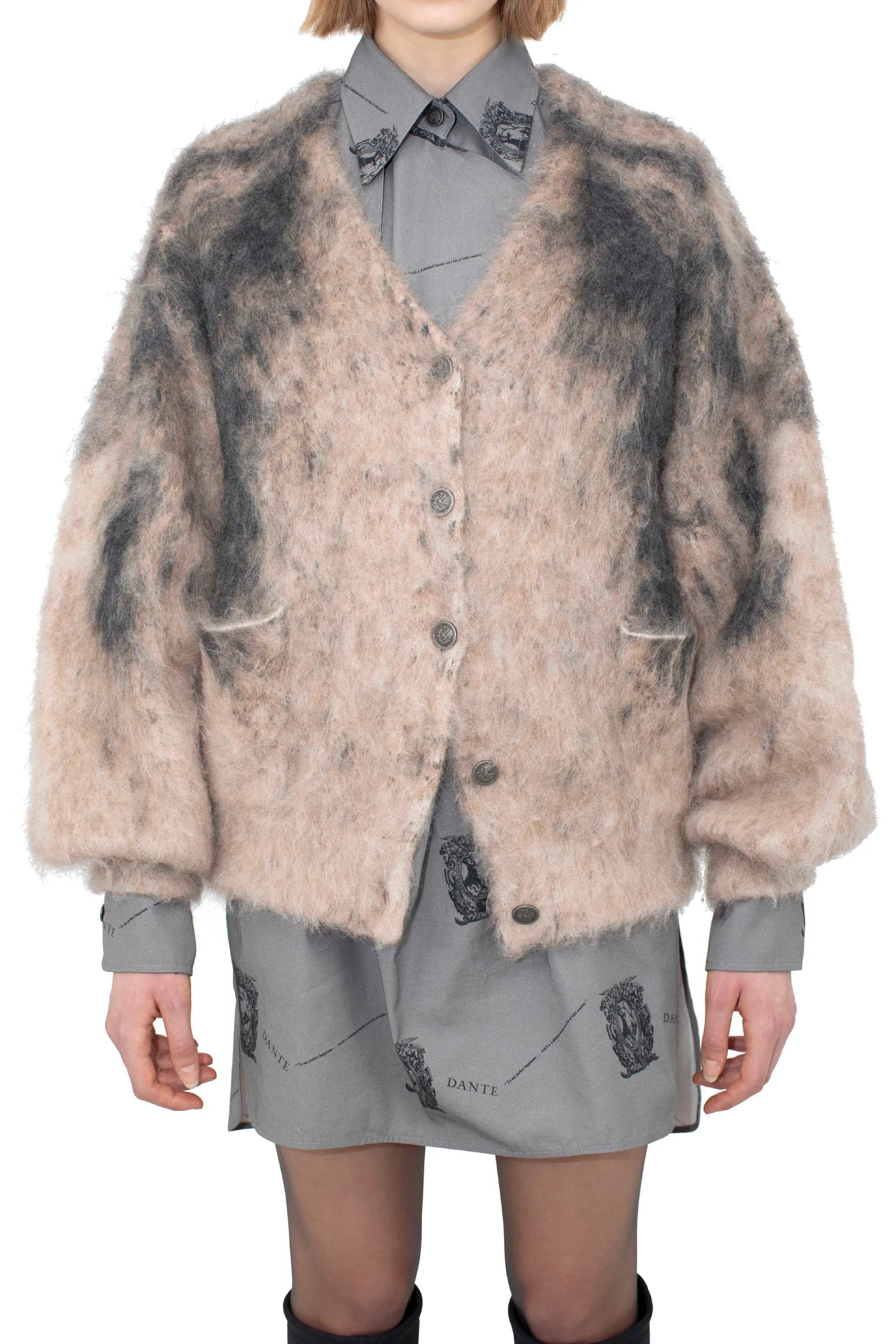 KIKO KOSTADINOV DANTE FUZZY CARDIGAN - LAKELAND