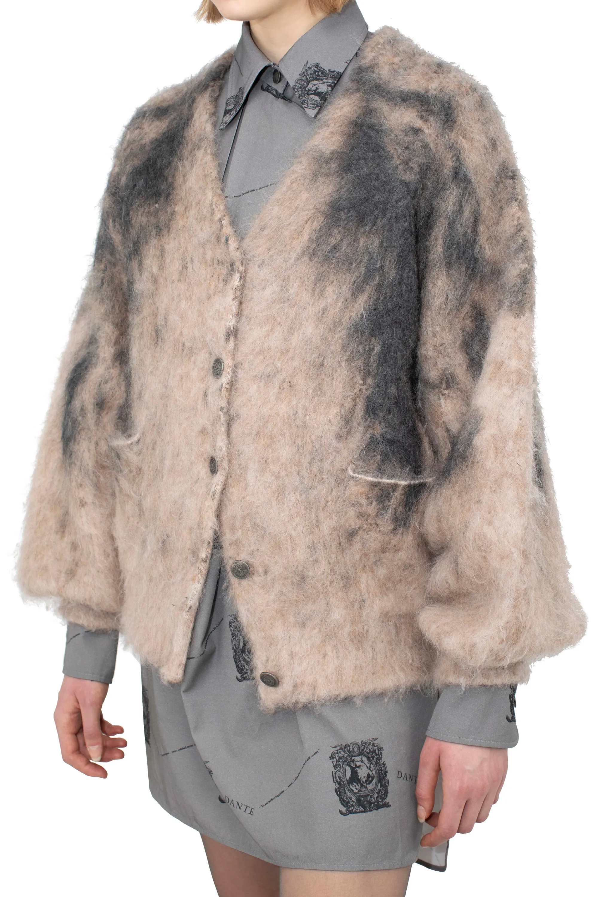 KIKO KOSTADINOV DANTE FUZZY CARDIGAN - LAKELAND