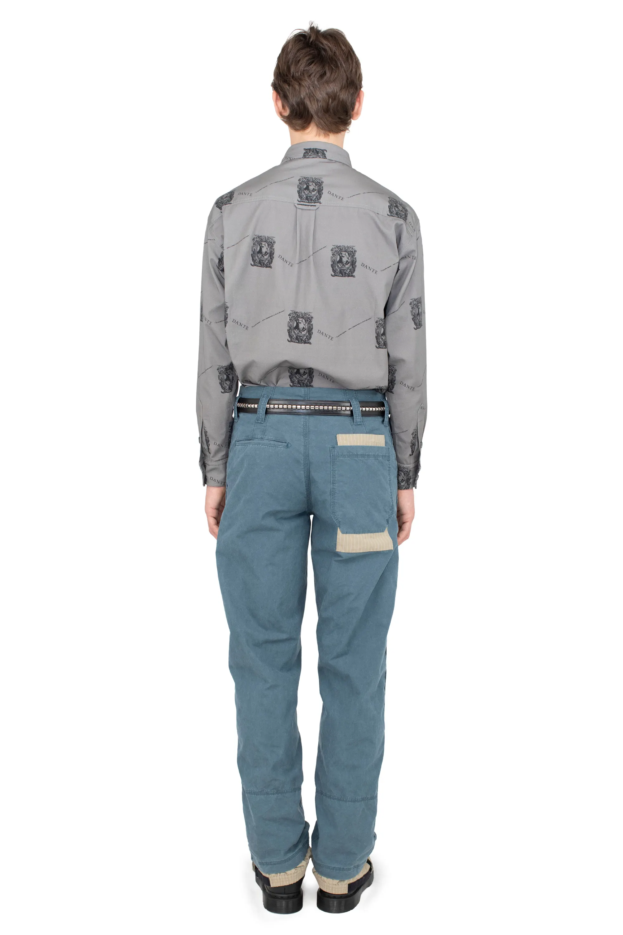 KIKO KOSTADINOV DANTE GAITER TROUSER - WASHED NAVY