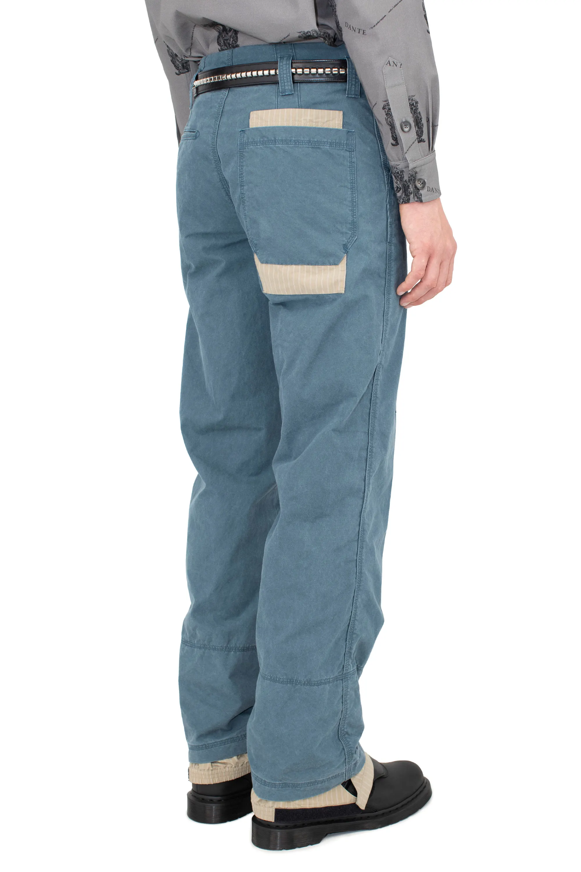 KIKO KOSTADINOV DANTE GAITER TROUSER - WASHED NAVY