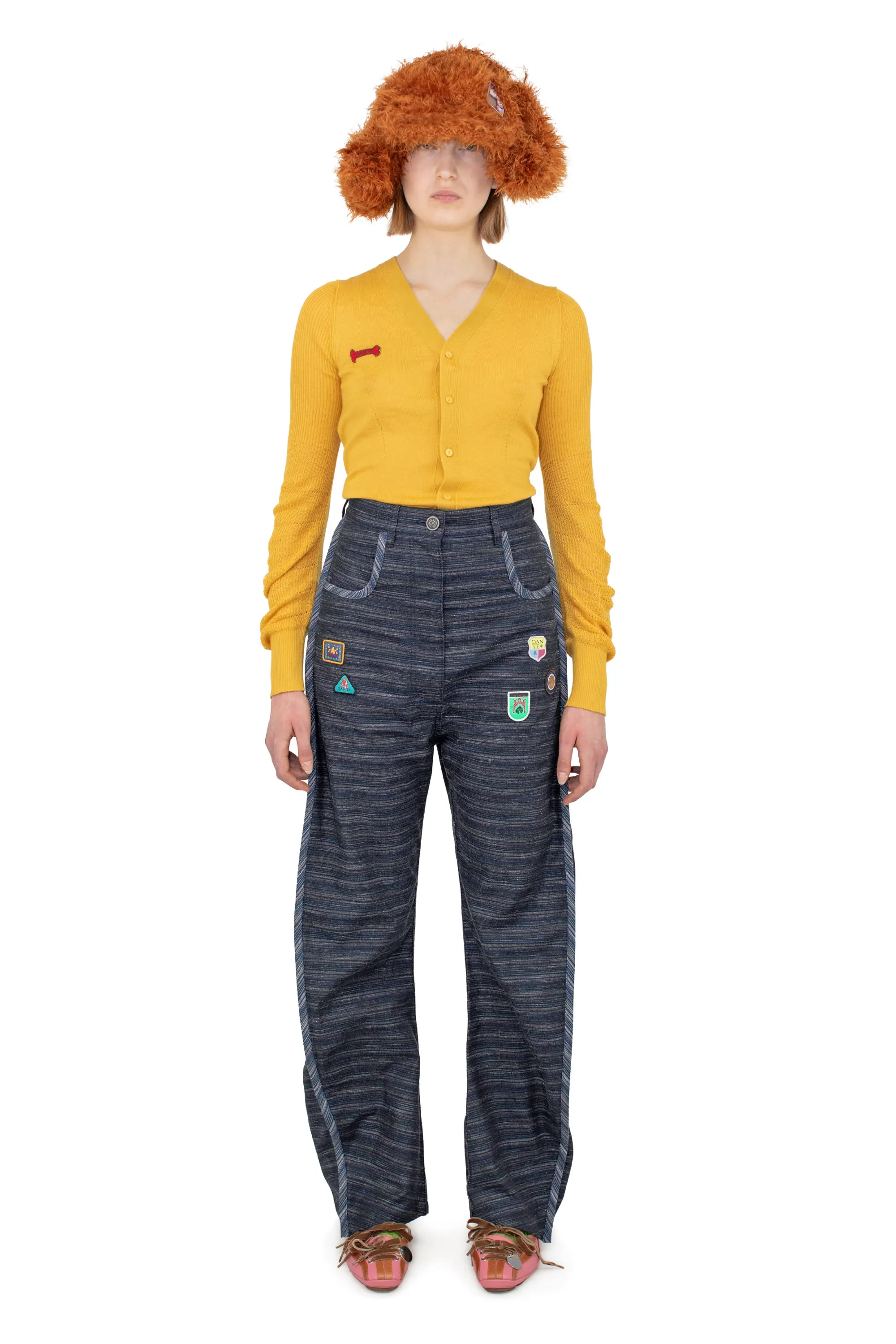 KIKO KOSTADINOV DANTE JEANS - INDIGO STRIPE