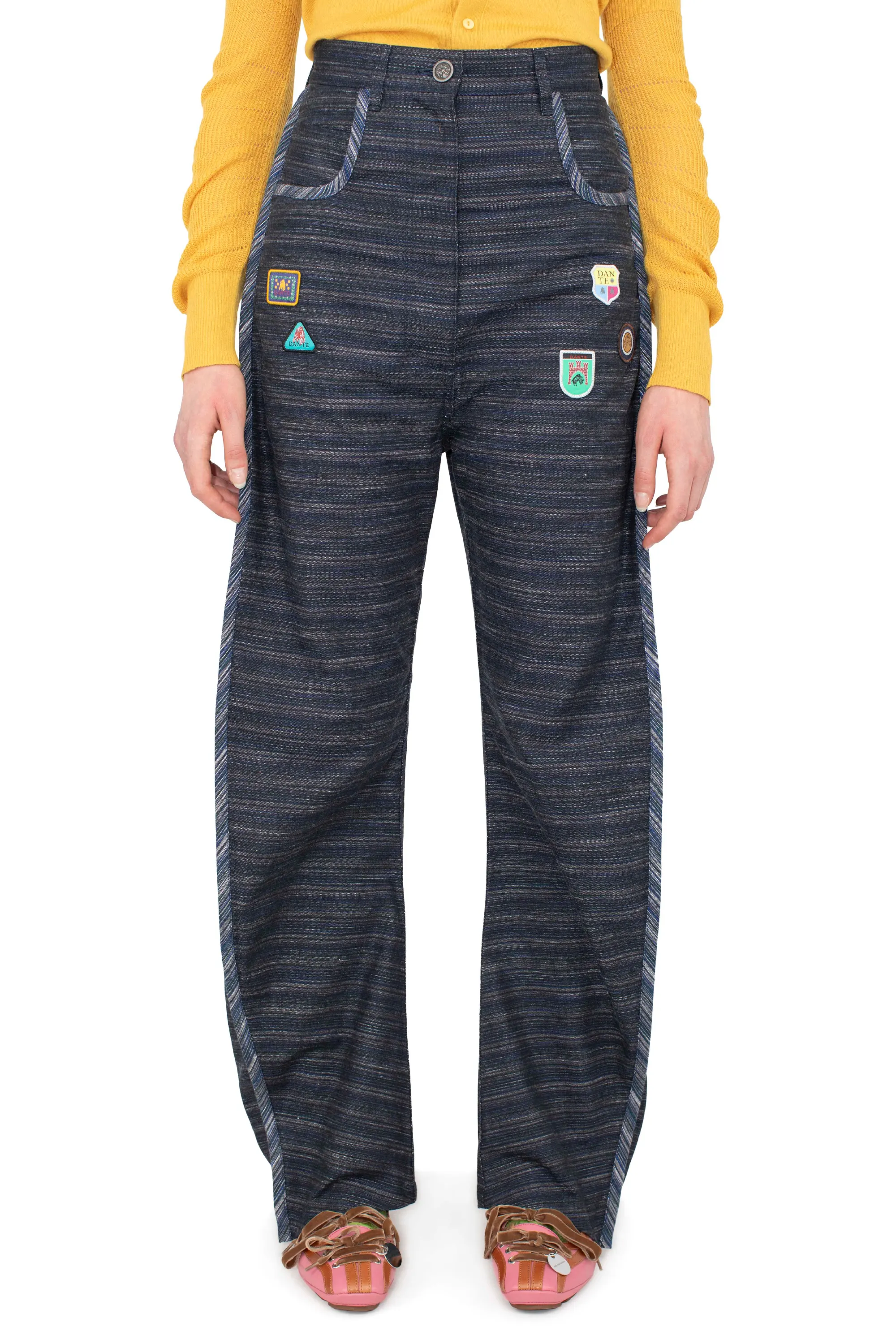 KIKO KOSTADINOV DANTE JEANS - INDIGO STRIPE