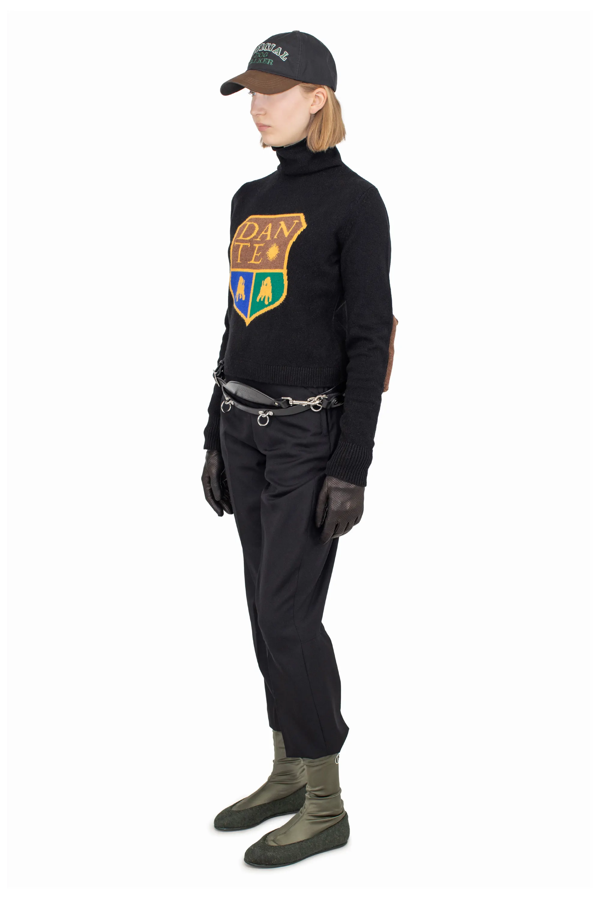 KIKO KOSTADINOV DANTE SHIELD JUMPER - SHADOW BLACK