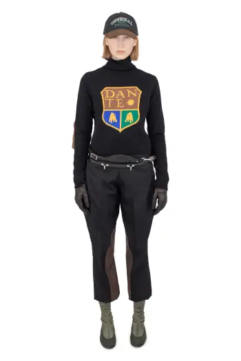 KIKO KOSTADINOV DANTE SHIELD JUMPER - SHADOW BLACK