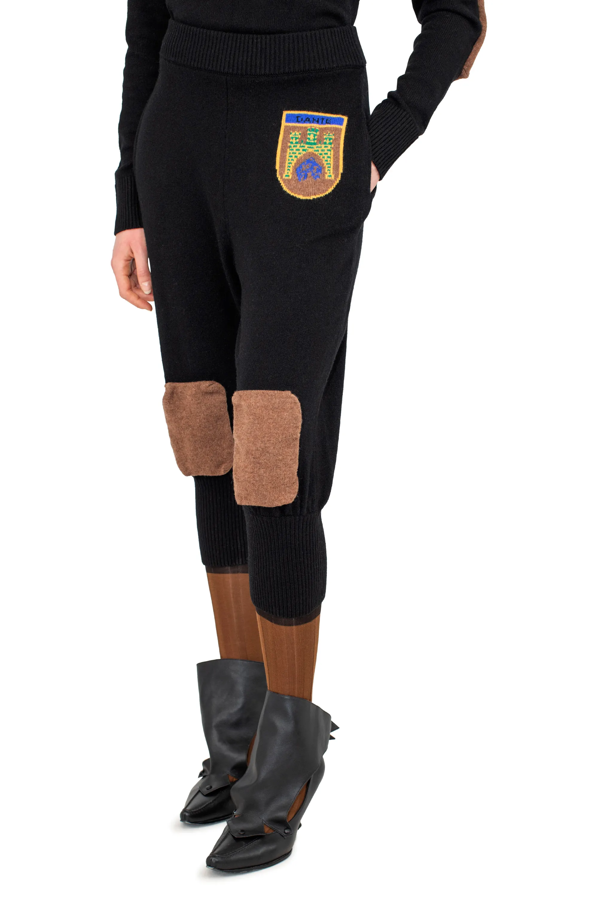 KIKO KOSTADINOV DANTE SHIELD TROUSER - SHADOW BLACK