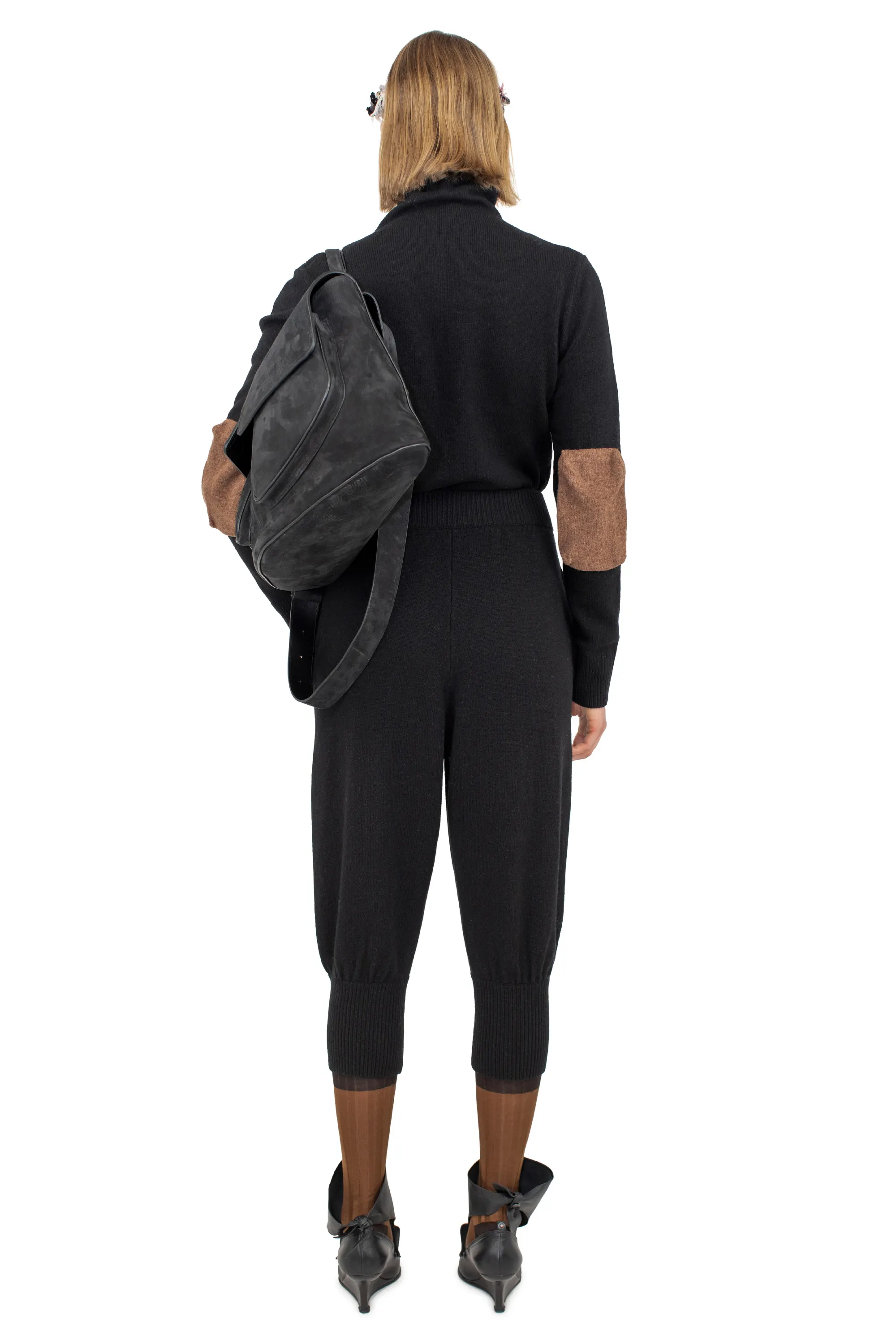 KIKO KOSTADINOV DANTE SHIELD TROUSER - SHADOW BLACK