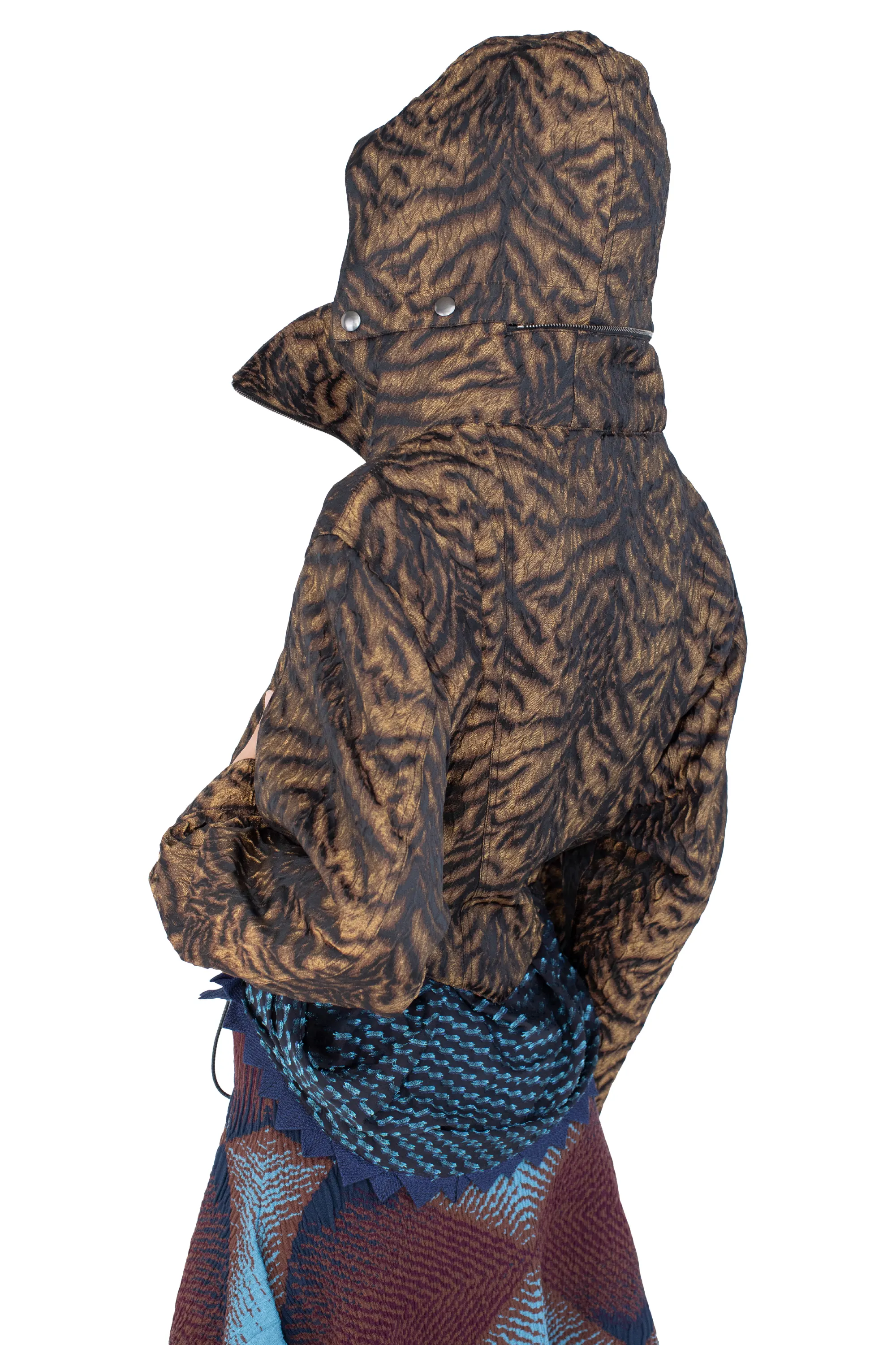KIKO KOSTADINOV DIANE JACKET - BRONZE TIGER