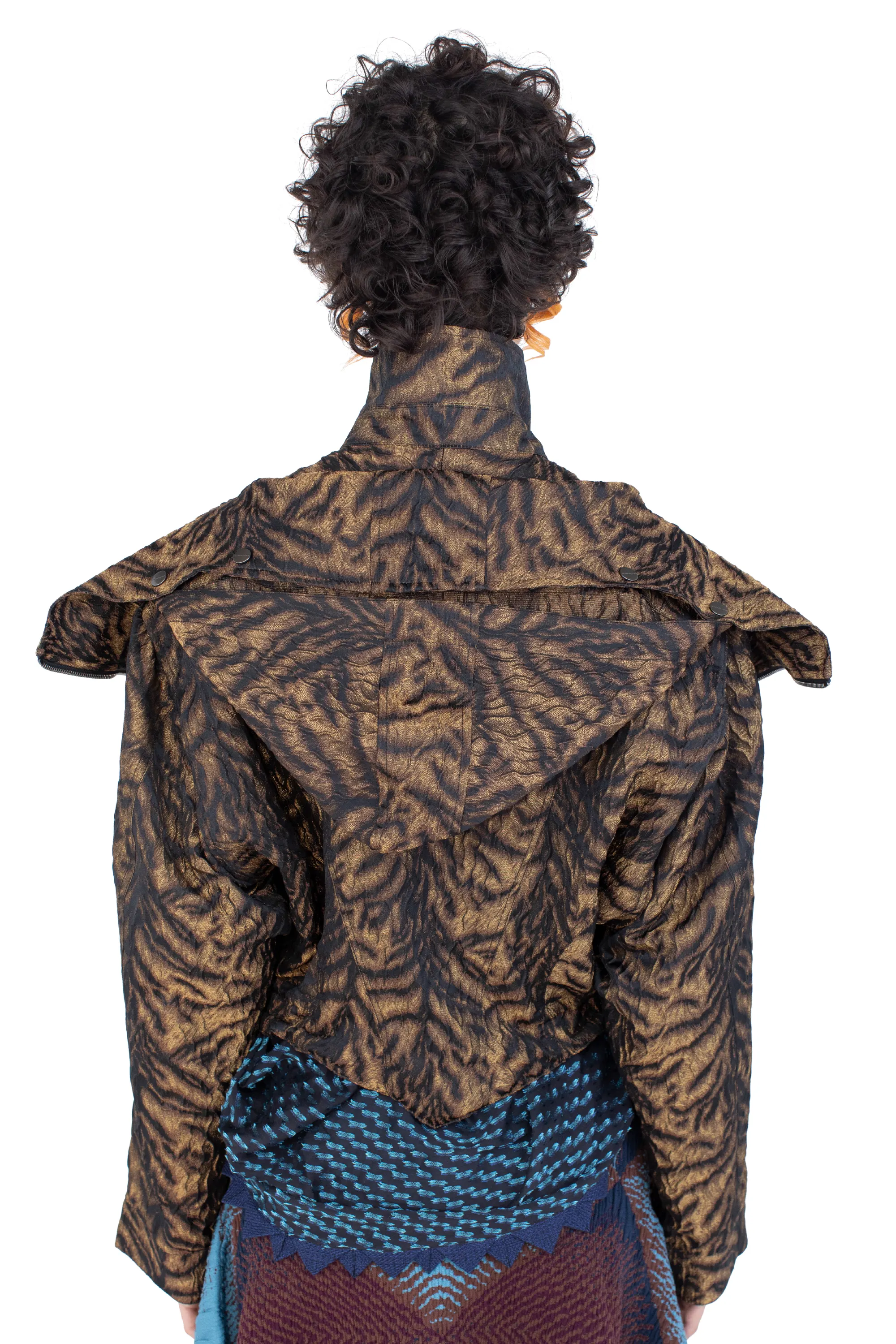 KIKO KOSTADINOV DIANE JACKET - BRONZE TIGER