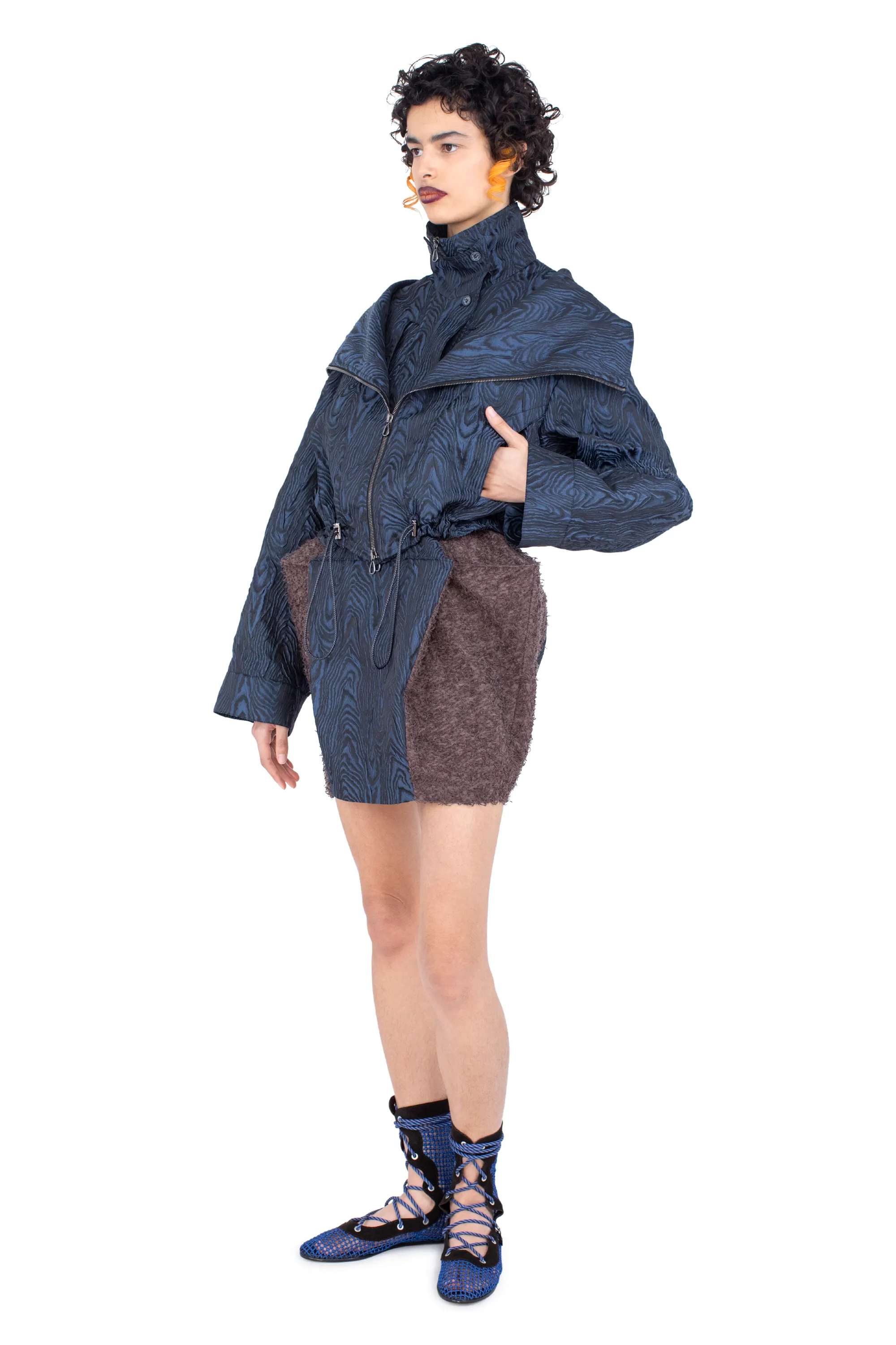 KIKO KOSTADINOV DIANE JACKET - DAKOTA BLUE