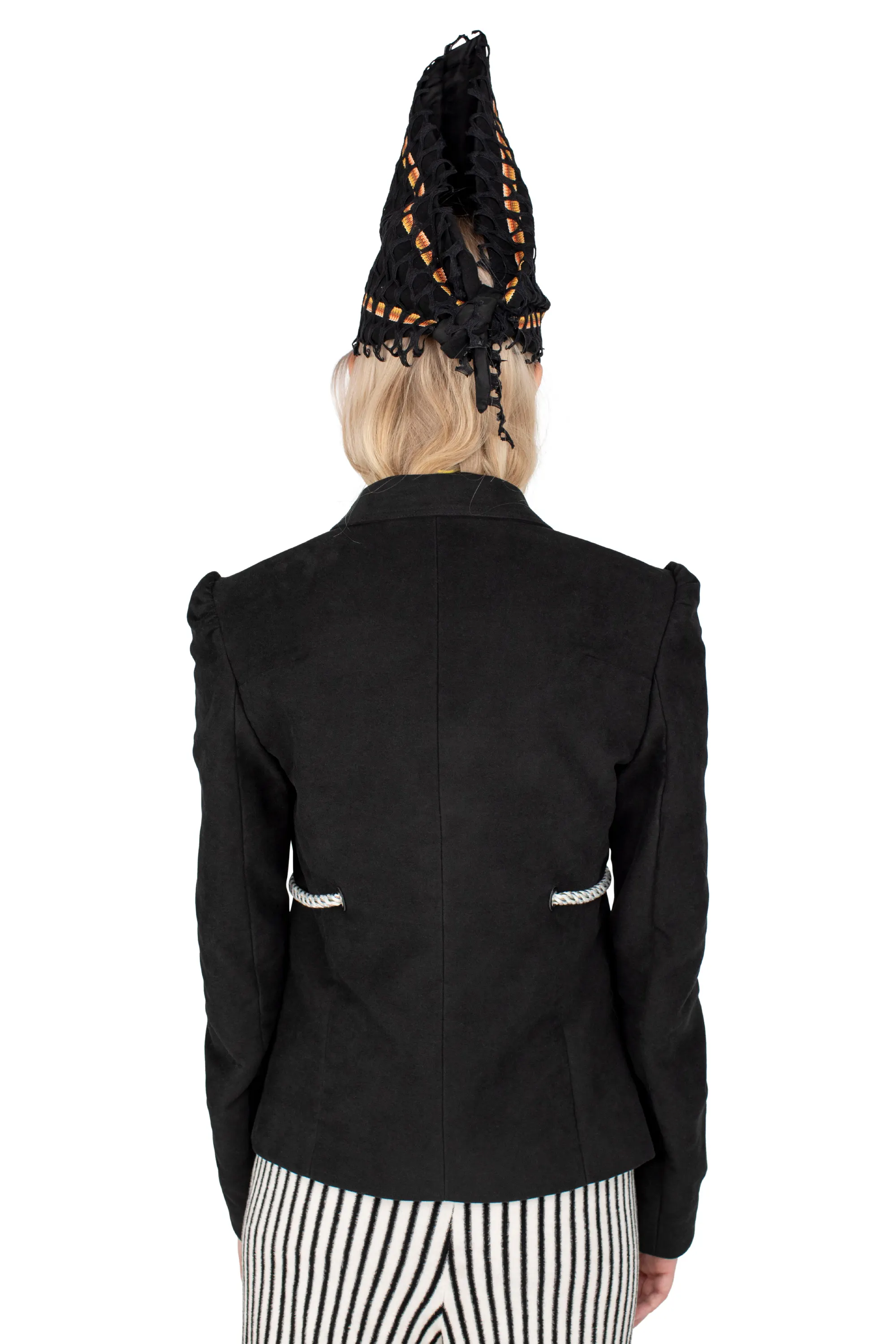 KIKO KOSTADINOV EDNA TAILORED JACKET - VANTA BLACK