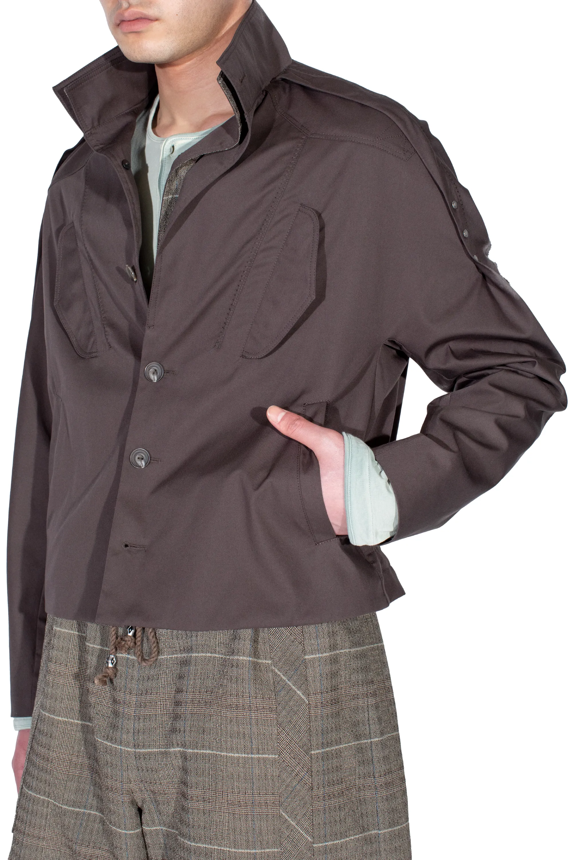 KIKO KOSTADINOV EGRETA JACKET - PALM