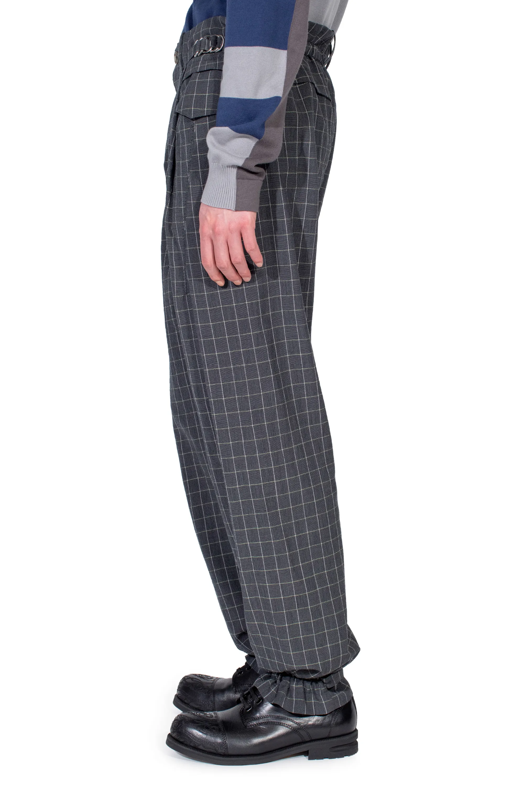 KIKO KOSTADINOV EGRETA TROUSER - DIM GREY