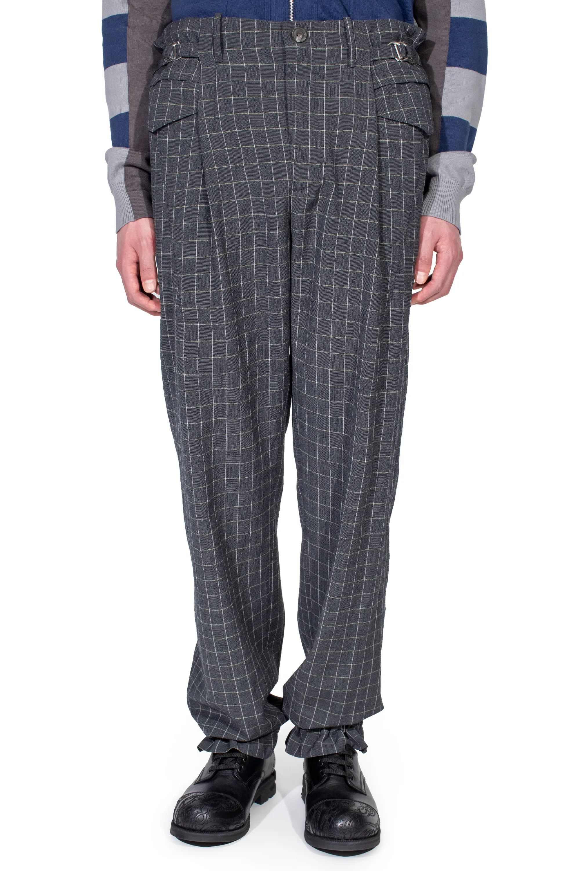 KIKO KOSTADINOV EGRETA TROUSER - DIM GREY