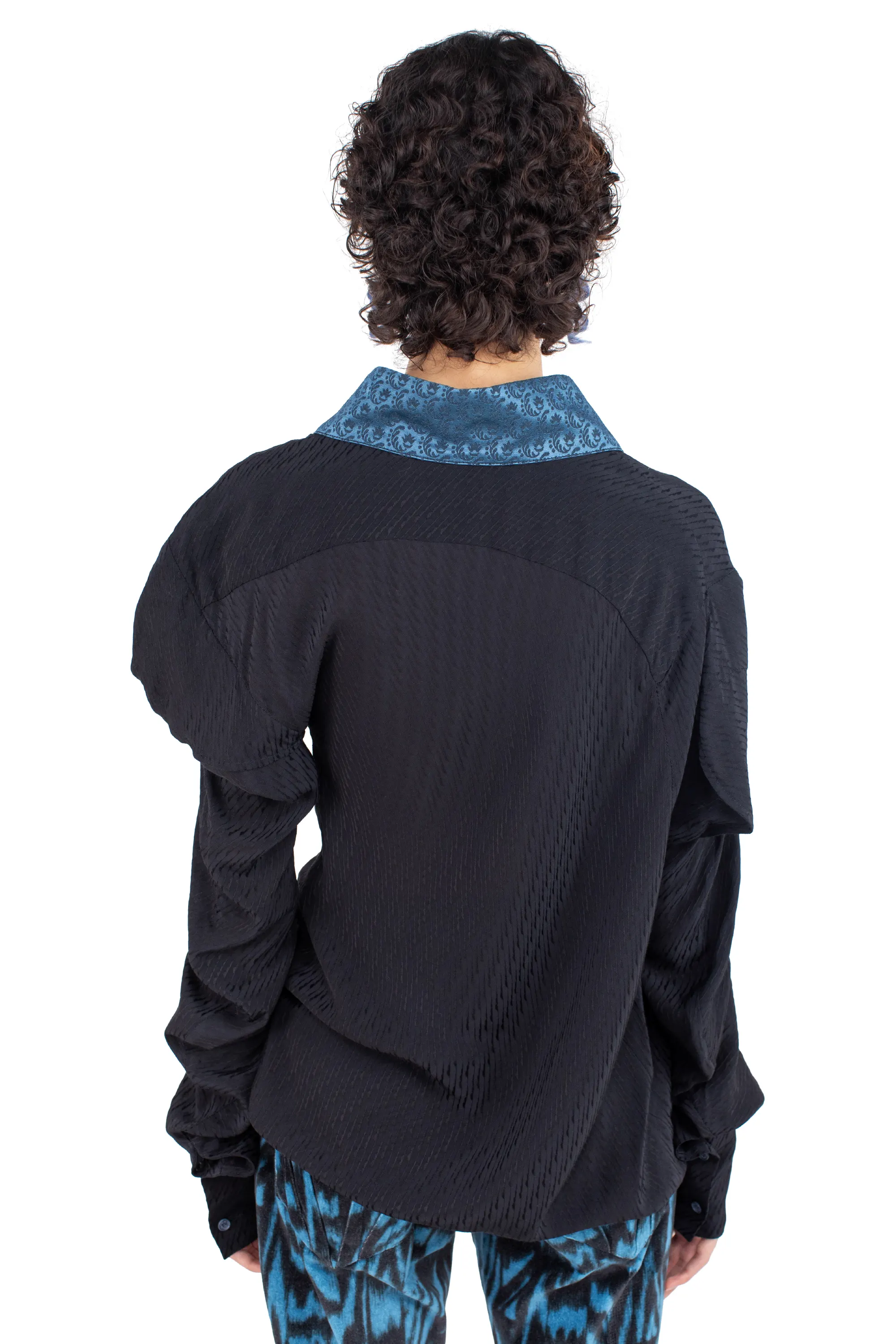 KIKO KOSTADINOV EVELYN SHIRT - NIGHT BLACK