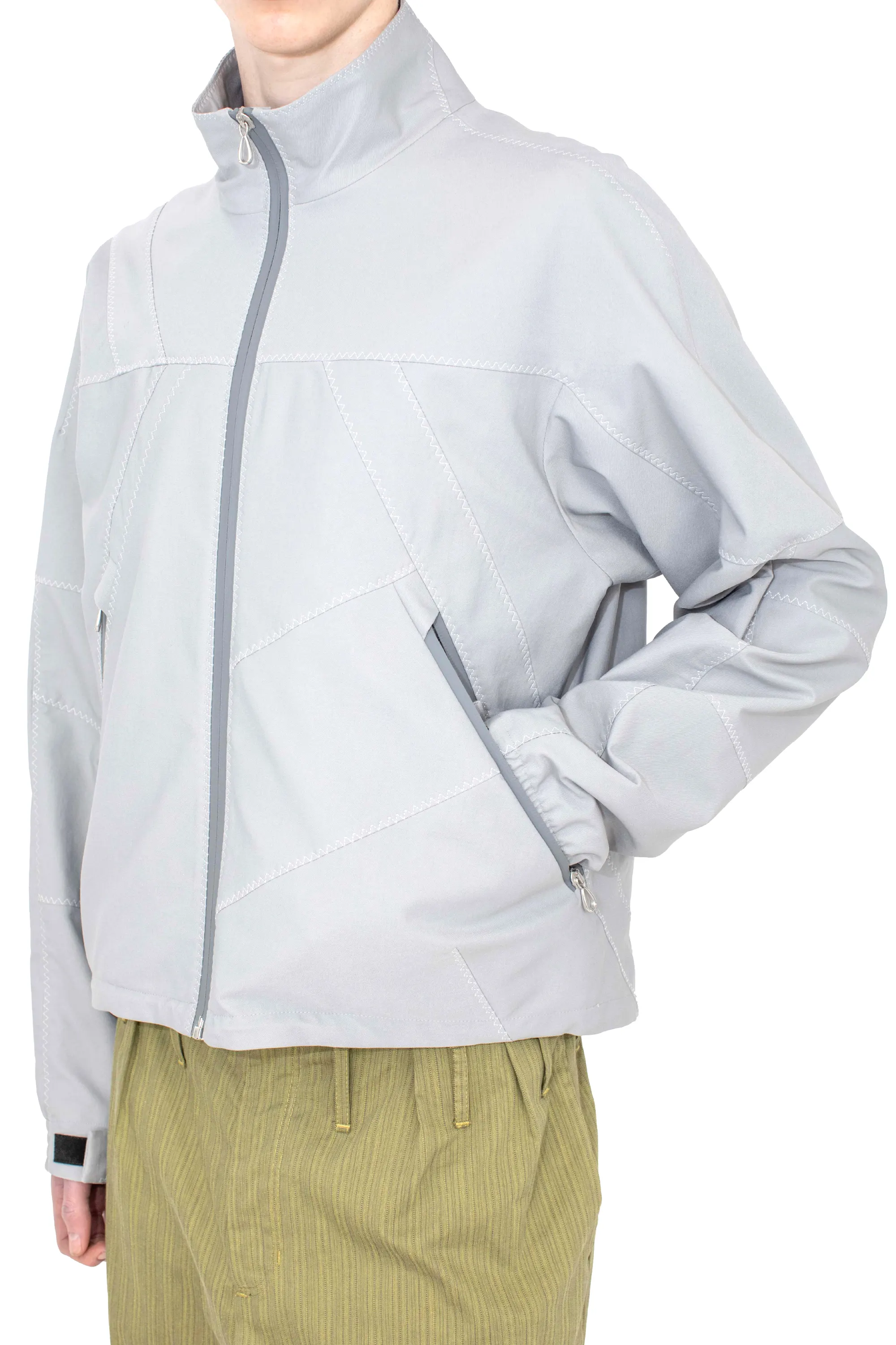 KIKO KOSTADINOV FOSCO JACKET - PEBBLE GREY
