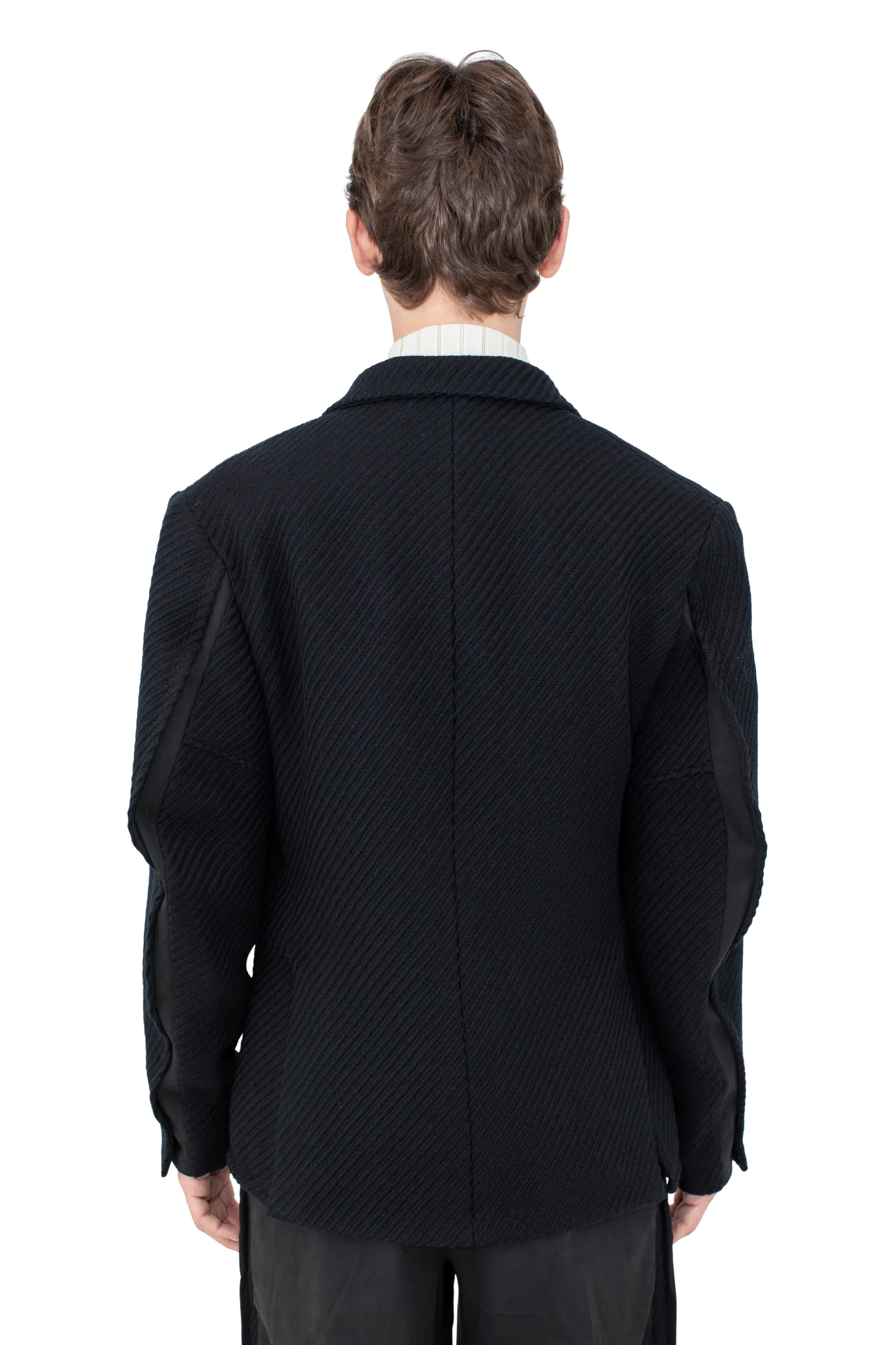 KIKO KOSTADINOV HALICS BLAZER - MATT BLACK/JET BLACK