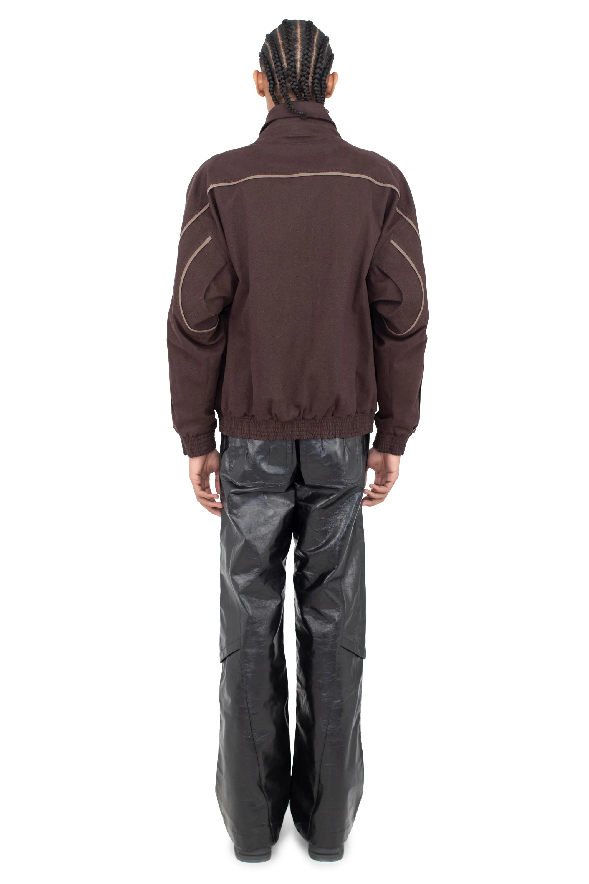 KIKO KOSTADINOV HARRER BLOUSON - WOOD BROWN/SEPIA