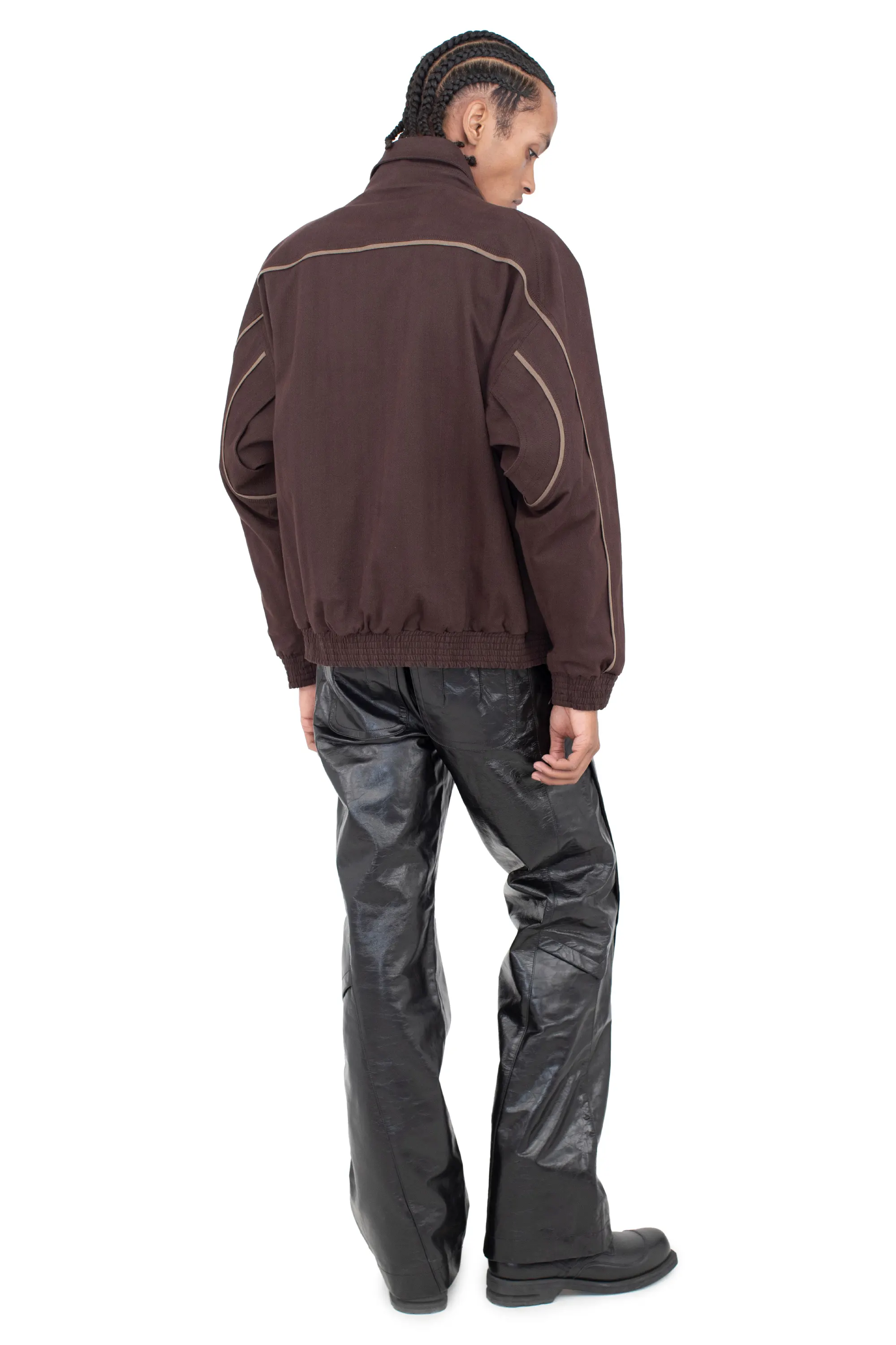 KIKO KOSTADINOV HARRER BLOUSON - WOOD BROWN/SEPIA
