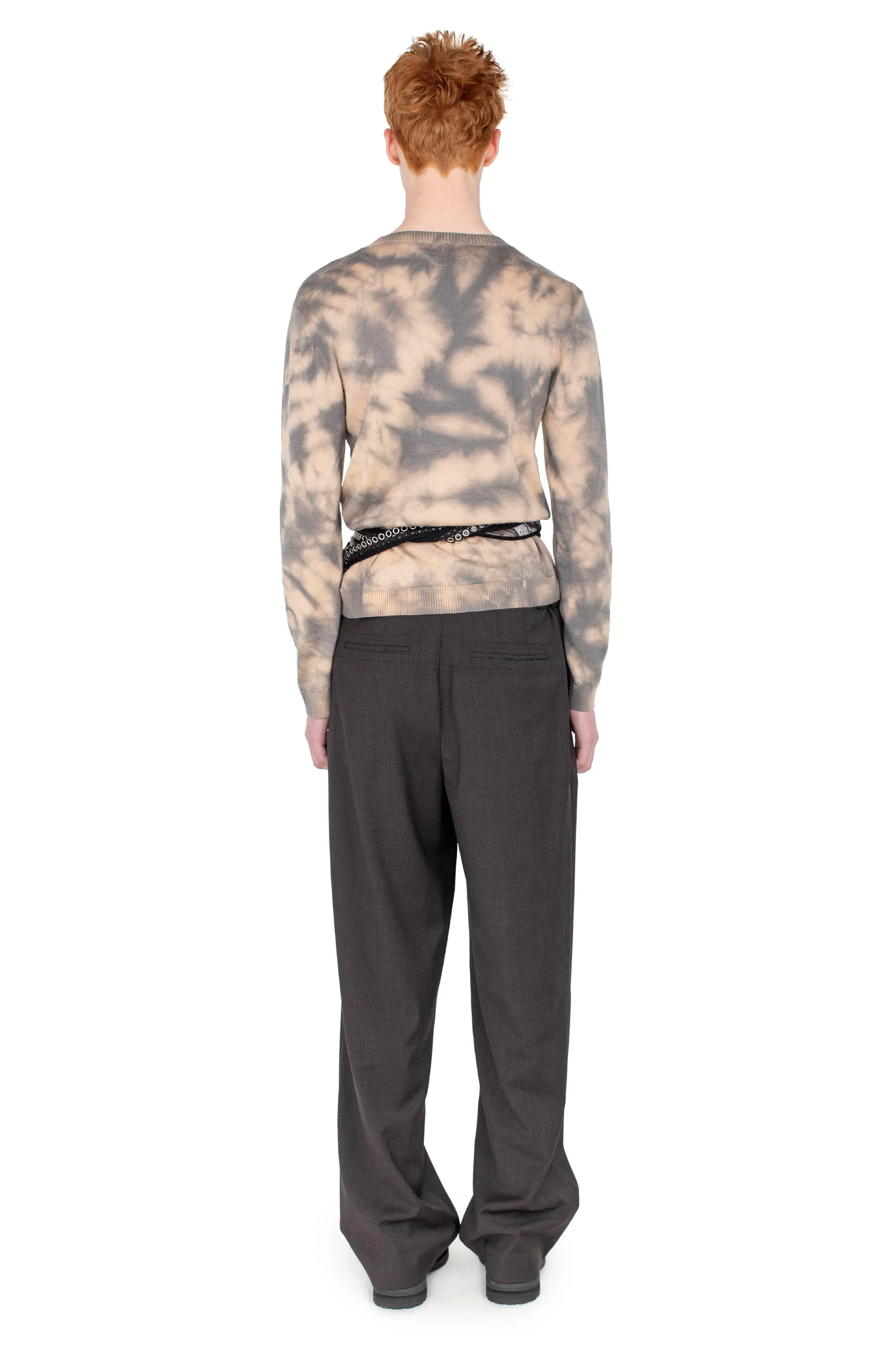KIKO KOSTADINOV HATHA V-NECK KNIT - PECAN