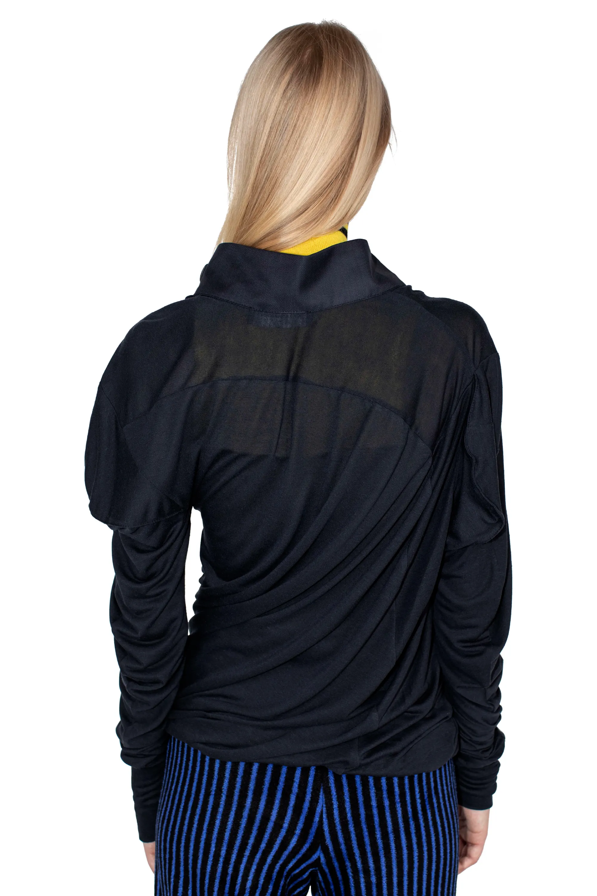 KIKO KOSTADINOV HOWE JERSEY TOP - OFF BLACK