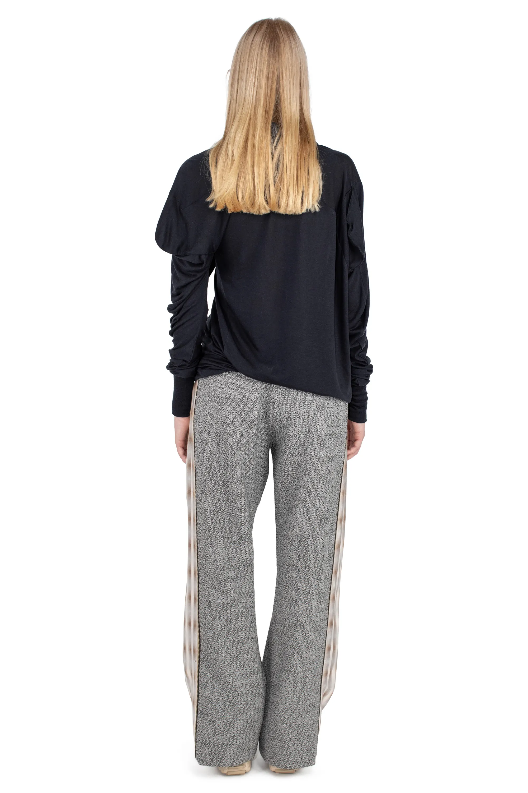 KIKO KOSTADINOV HOWE JERSEY TOP - OFF BLACK