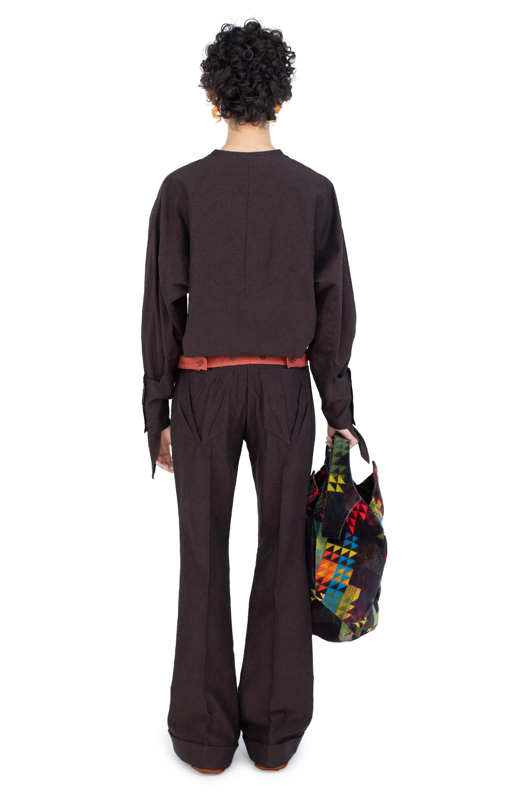KIKO KOSTADINOV IMAGIST SHIRT - DARK ELM