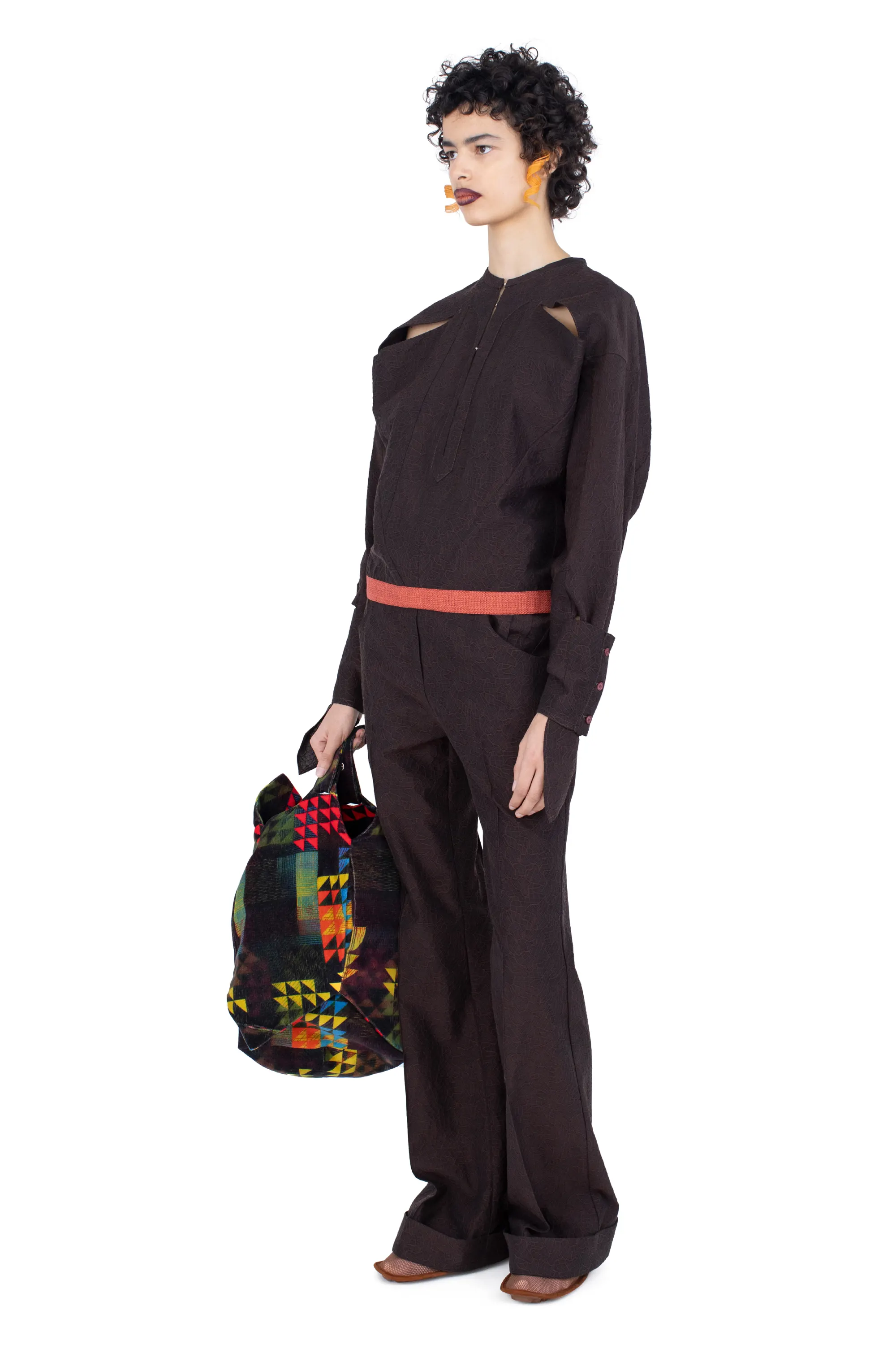 KIKO KOSTADINOV IMAGIST SHIRT - DARK ELM